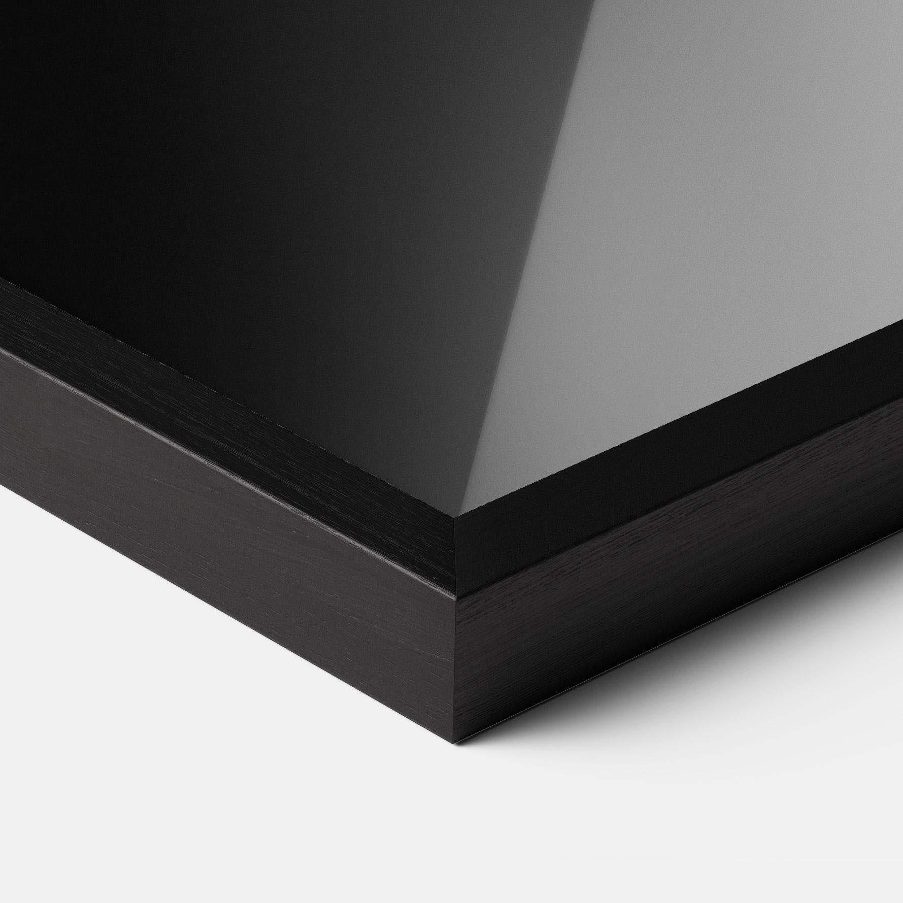 Poster Înrămat Black Grey Cat mockup 3