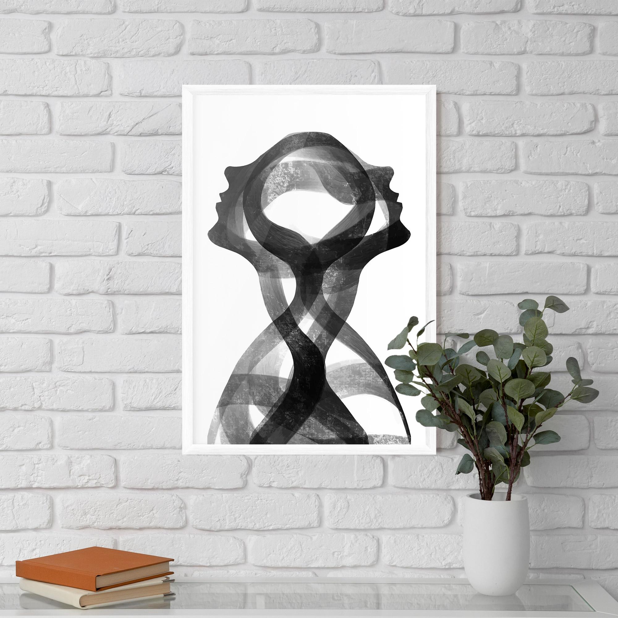 Poster Înrămat Human Conection mockup 5