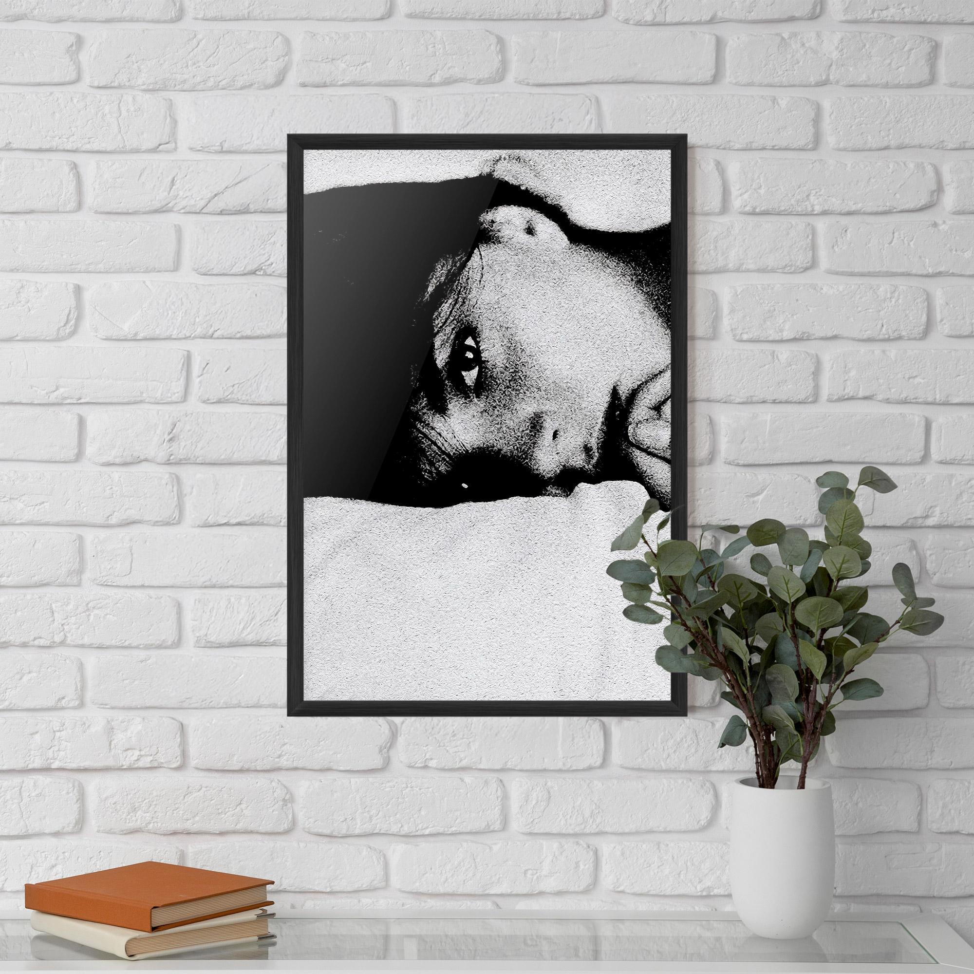 Poster Înrămat Eye Contact mockup 5