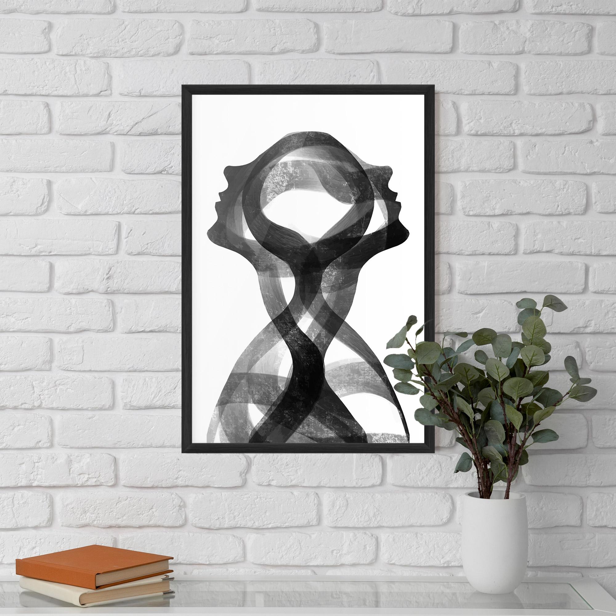 Poster Înrămat Human Conection mockup 5