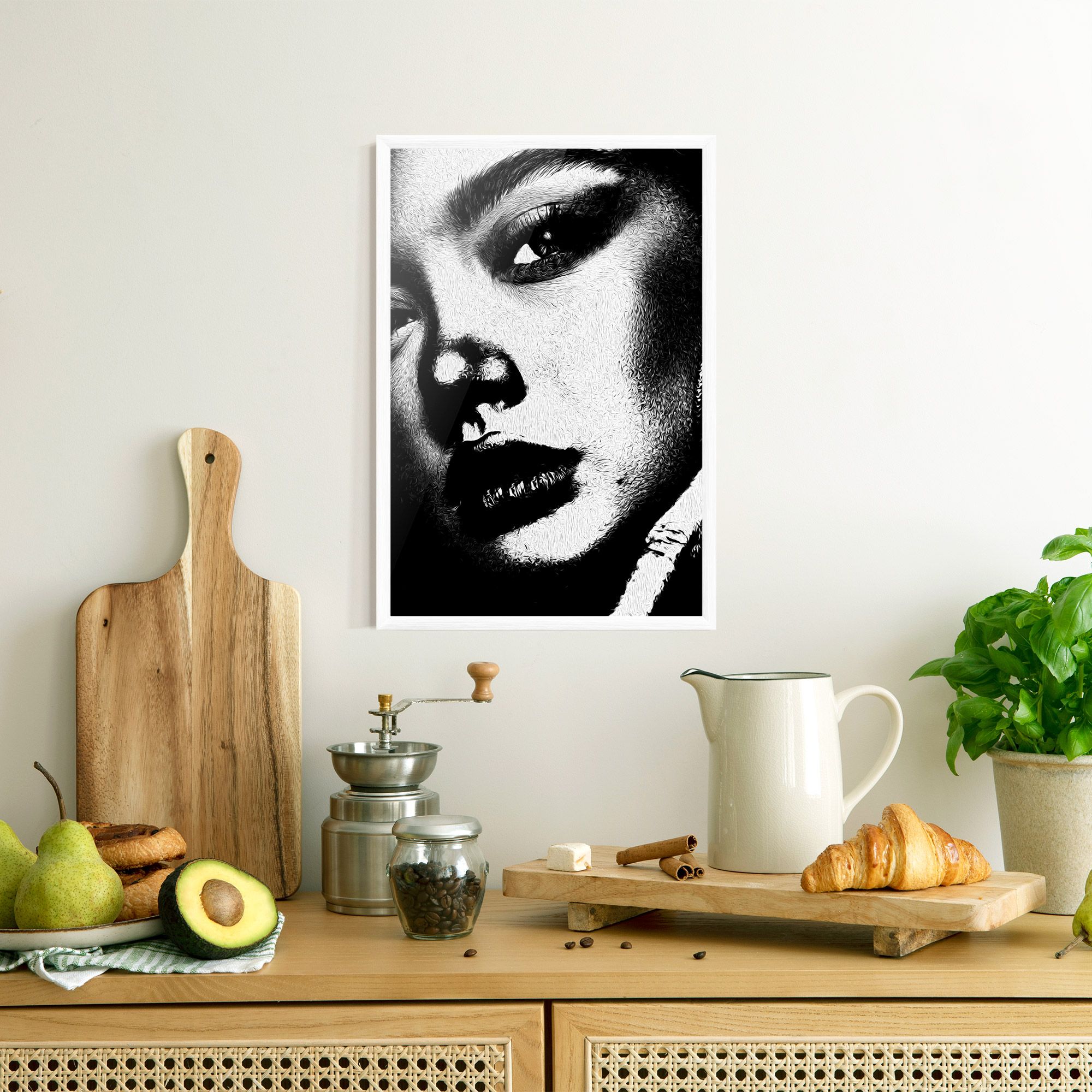 White Light Face mockup 8