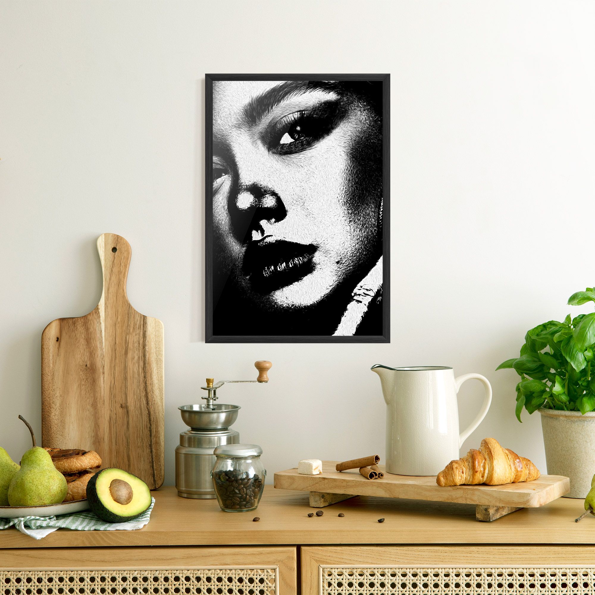 White Light Face mockup 8