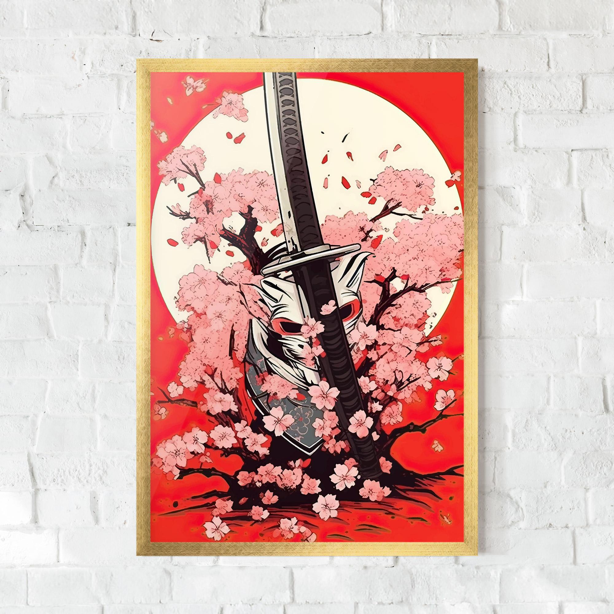 Poster Înrămat Katana Art mockup 0