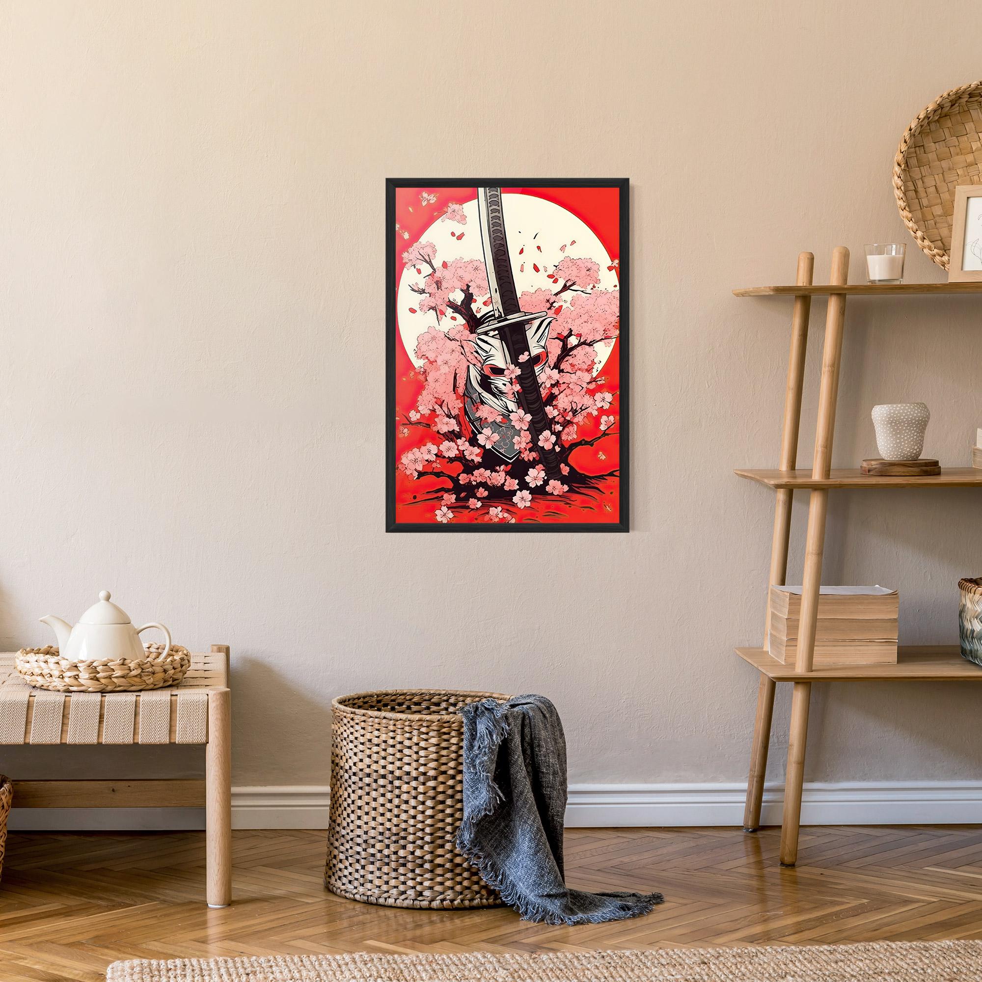 Poster Înrămat Katana Art mockup 9