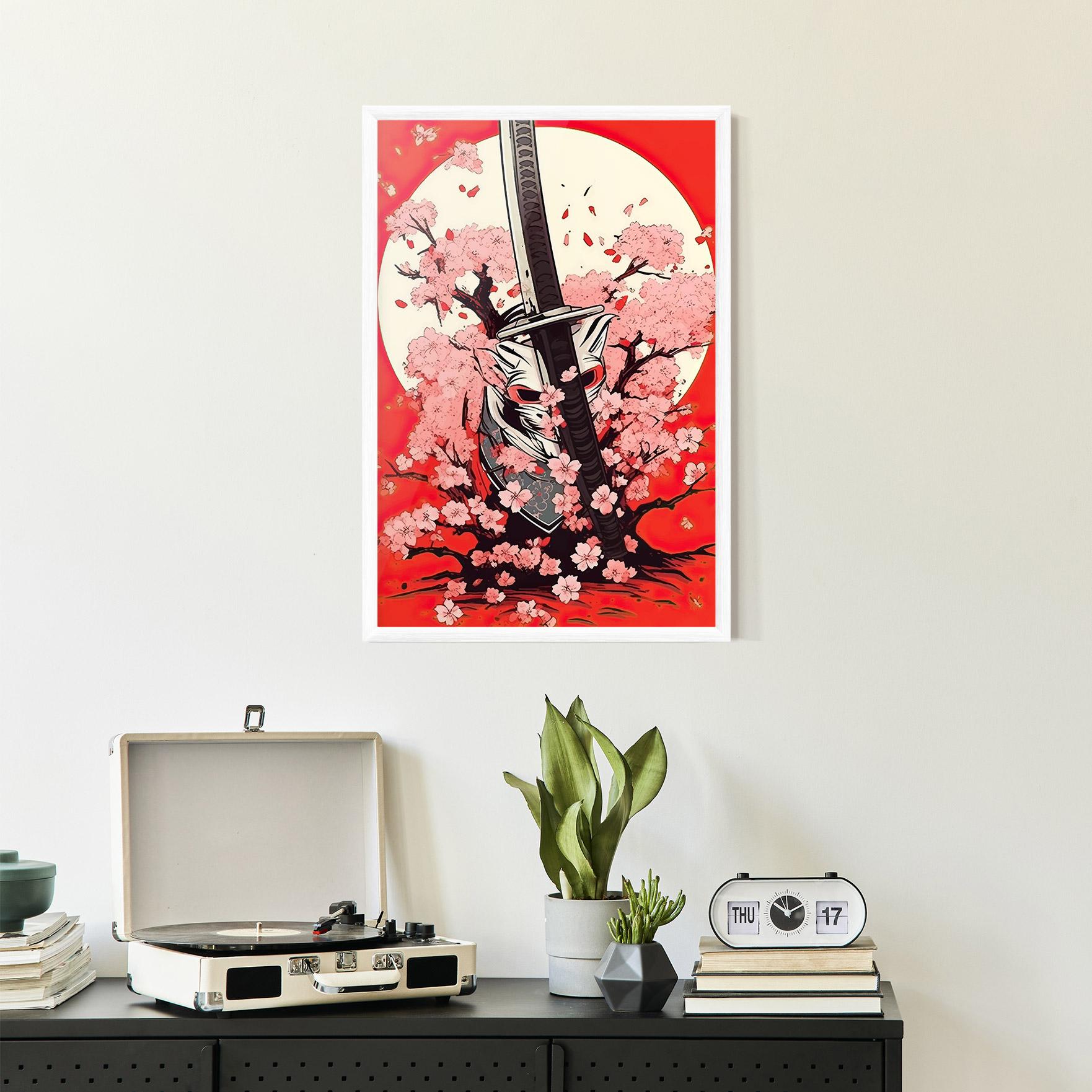 Poster Înrămat Katana Art mockup 2