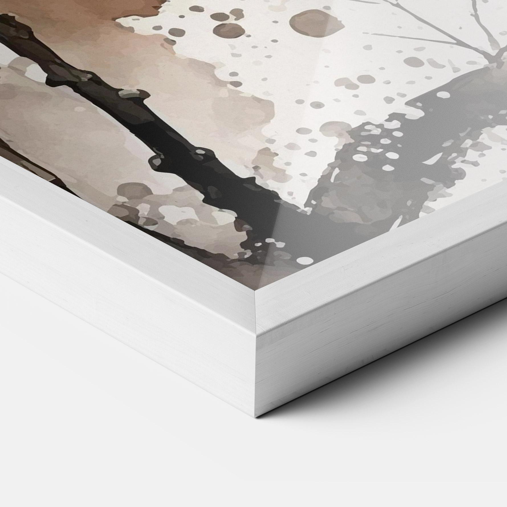 Poster Înrămat Panda Asiatic View mockup 3