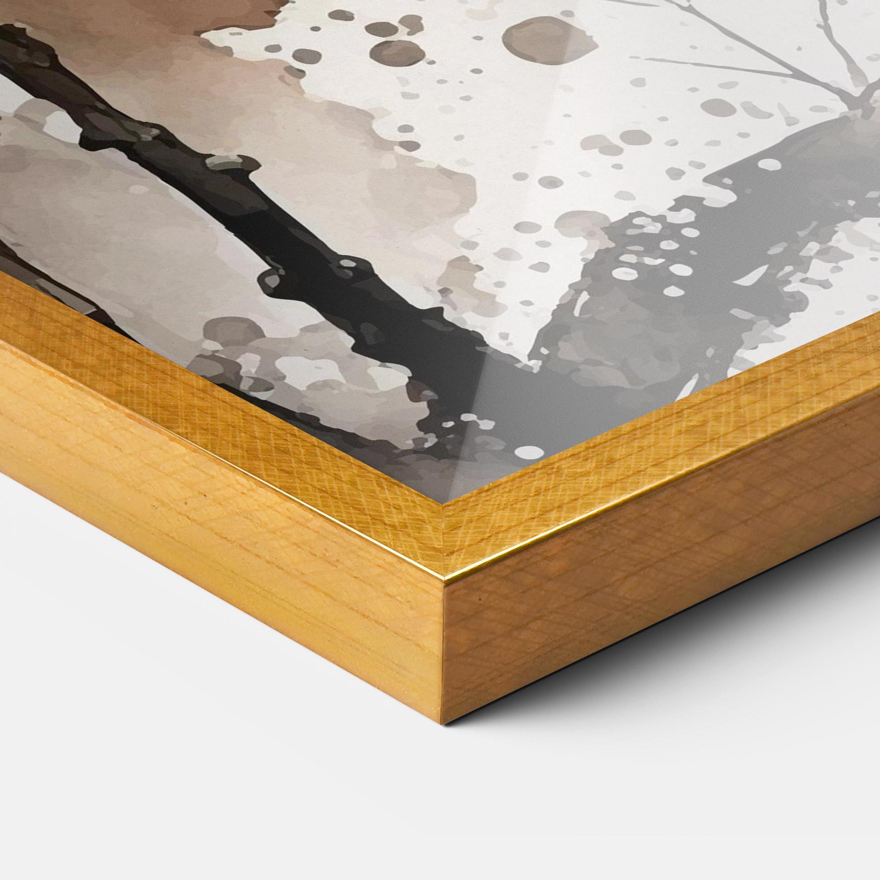 Poster Înrămat Panda Asiatic View mockup 3