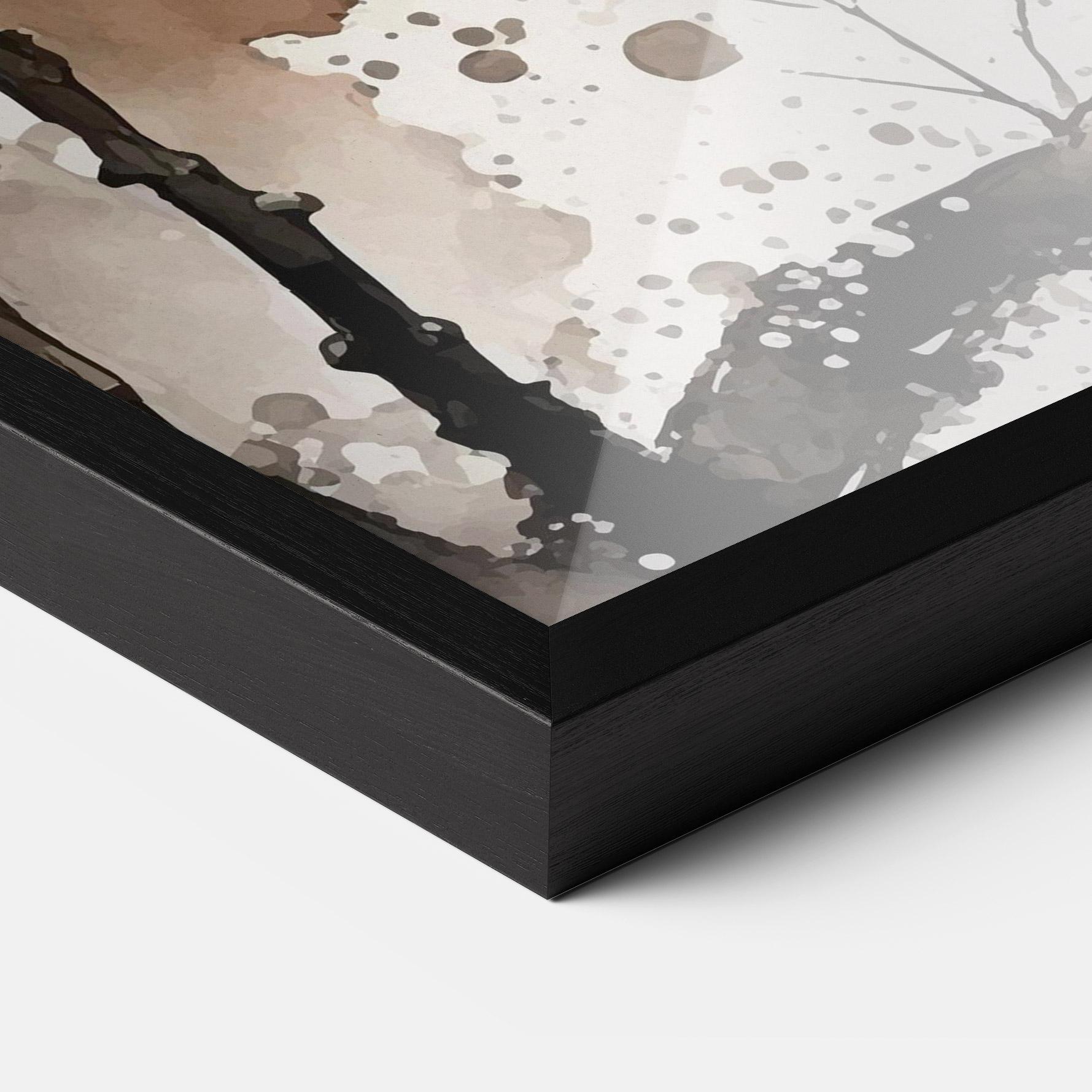 Poster Înrămat Panda Asiatic View mockup 3