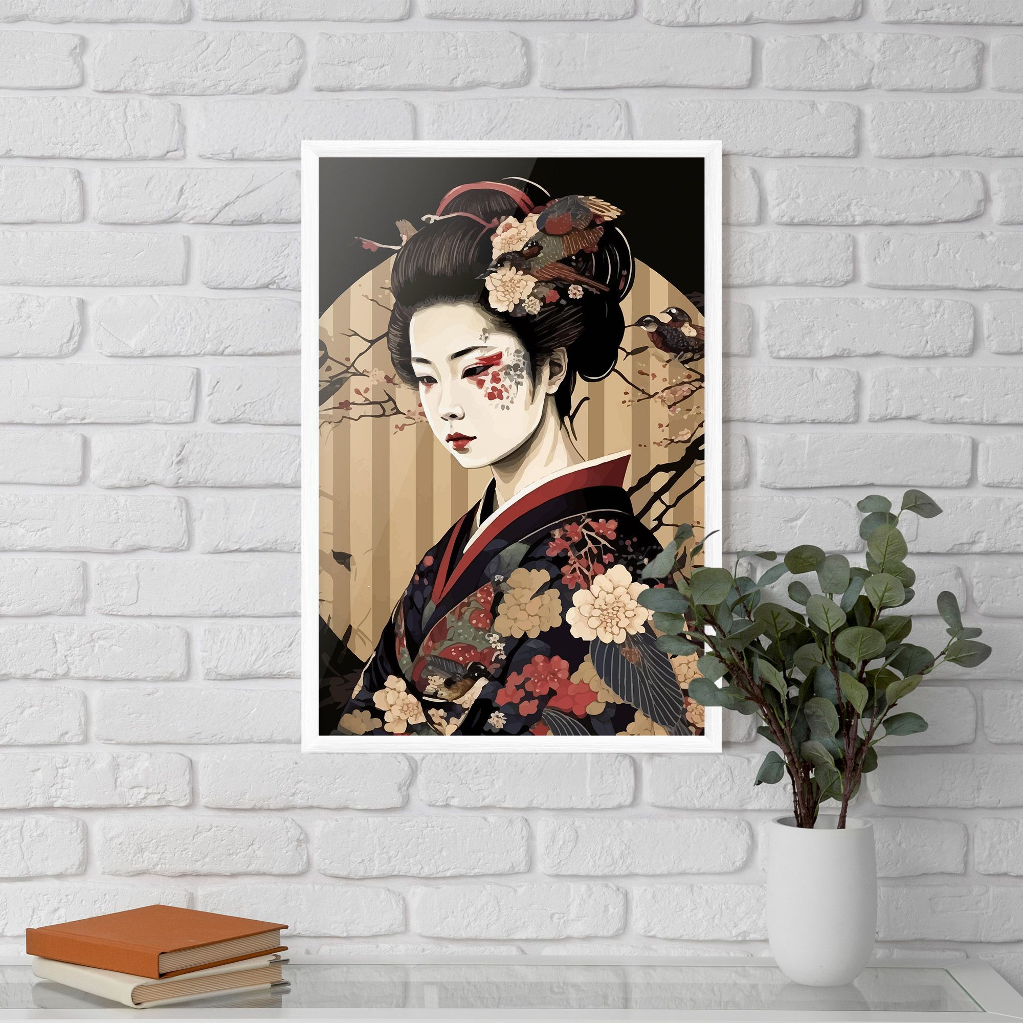 Asiatic Lady mockup 5