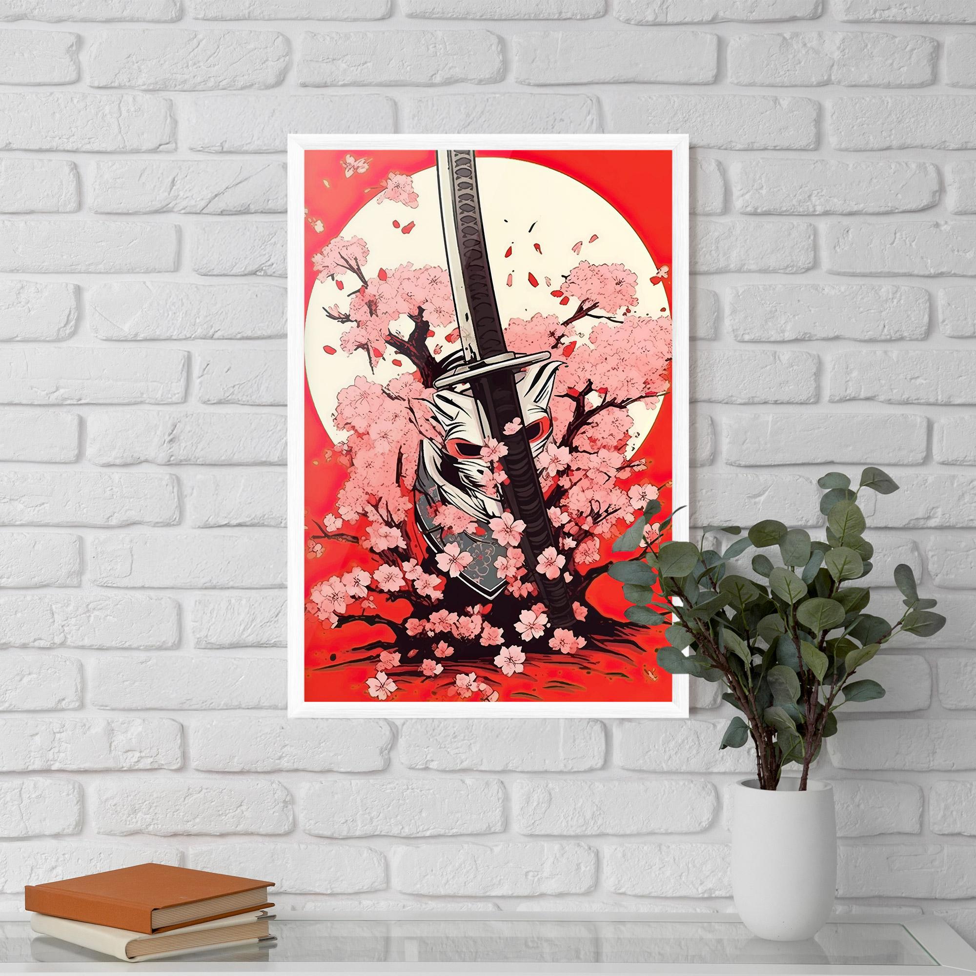 Poster Înrămat Katana Art mockup 5