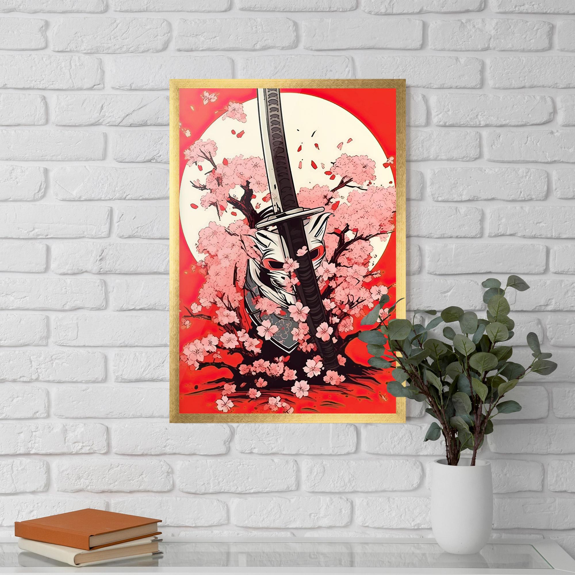 Poster Înrămat Katana Art mockup 5