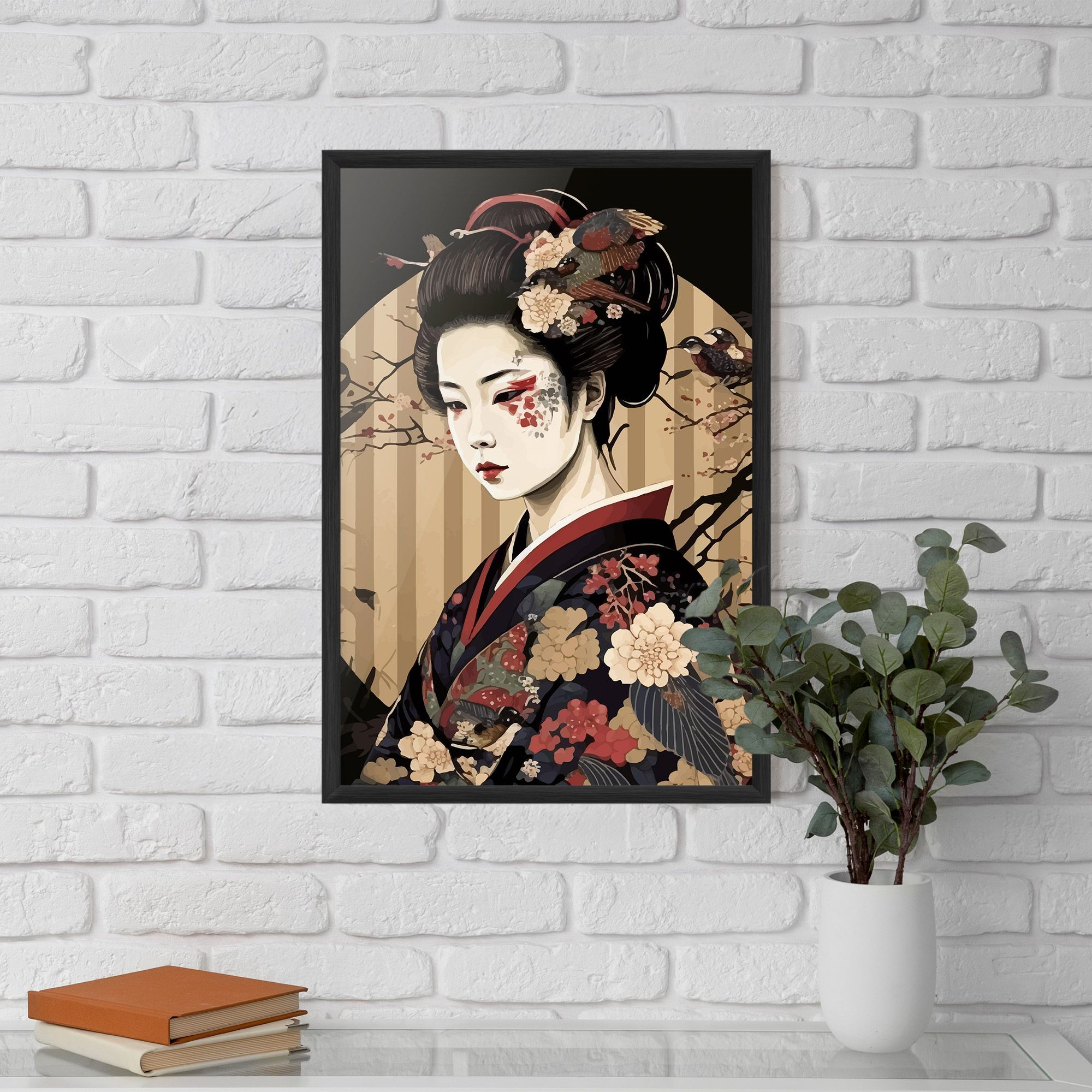 Asiatic Lady mockup 5