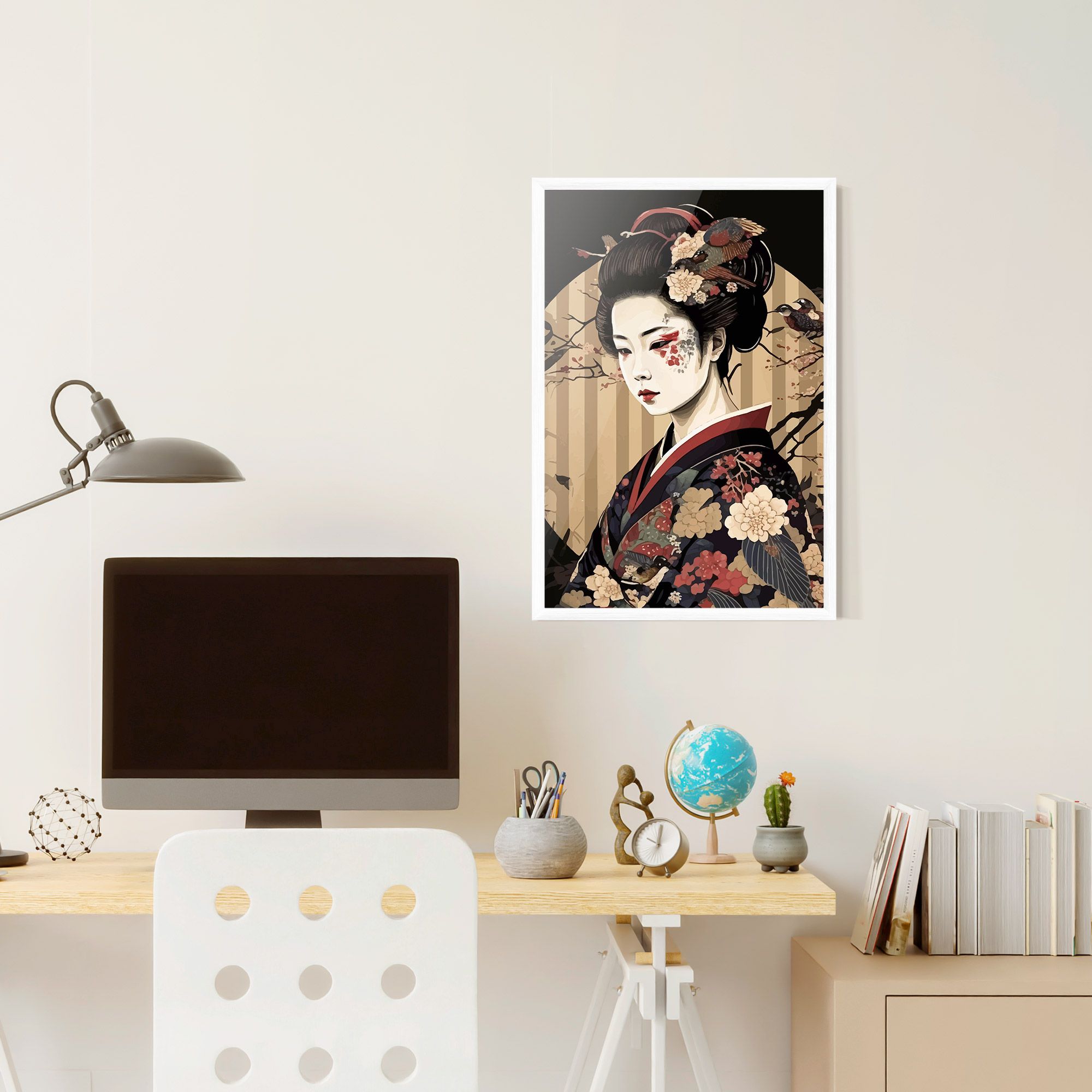 Asiatic Lady mockup 6
