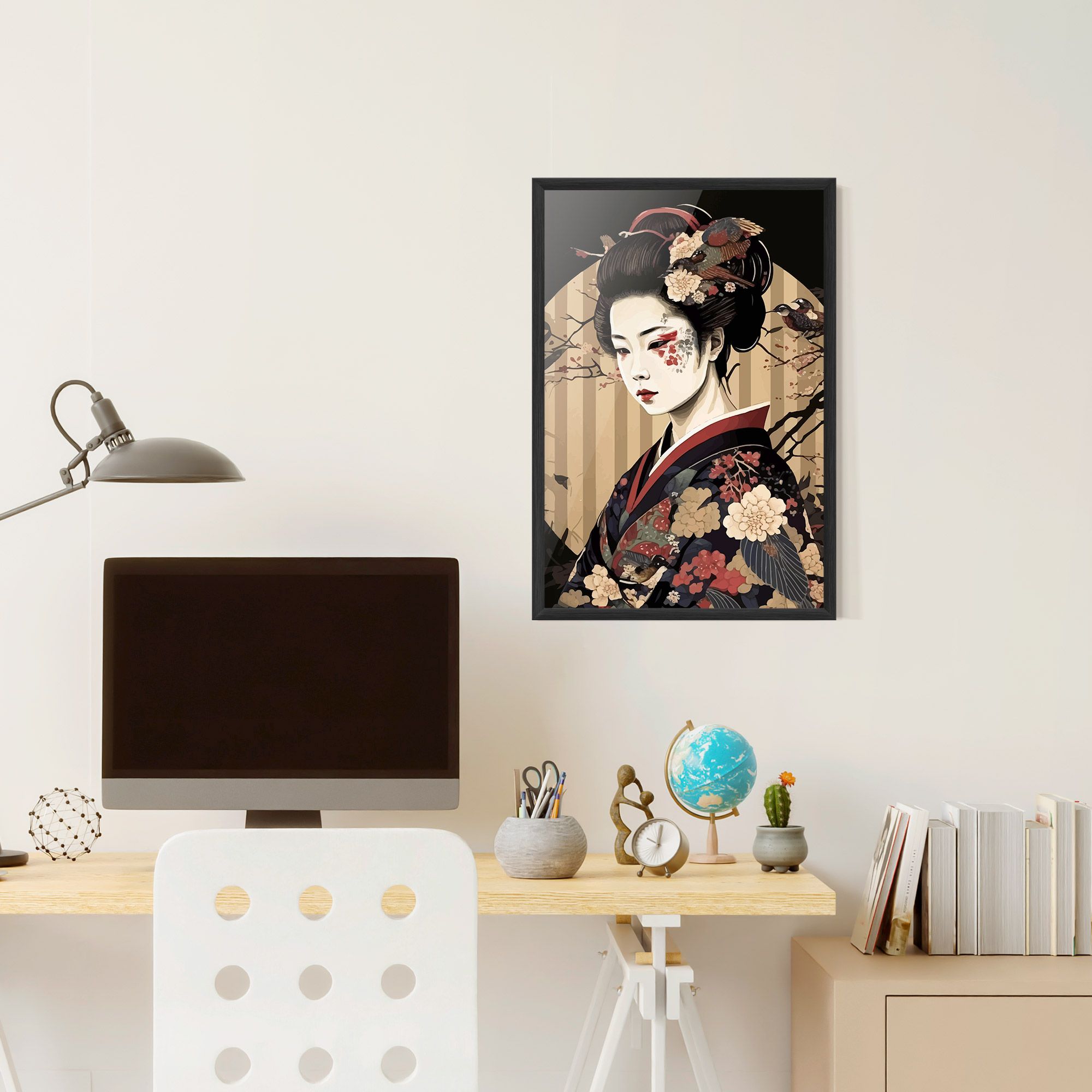 Asiatic Lady mockup 6