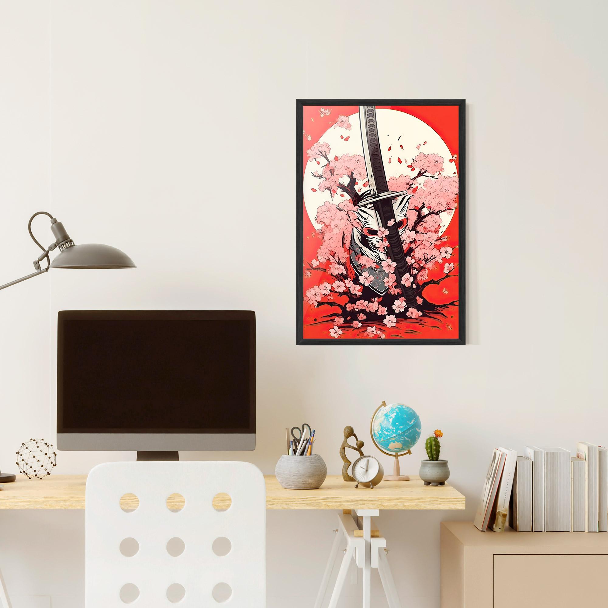 Poster Înrămat Katana Art mockup 6