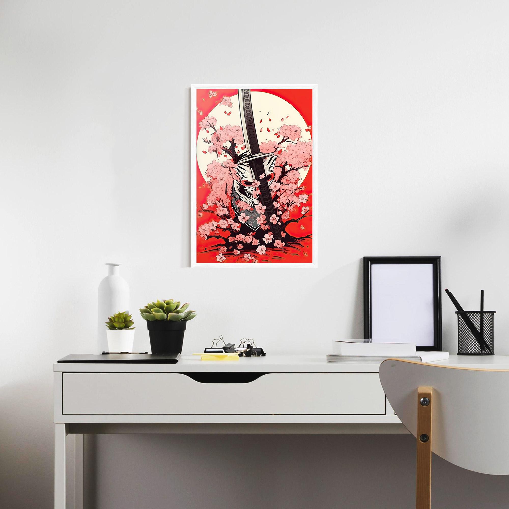Poster Înrămat Katana Art mockup 7