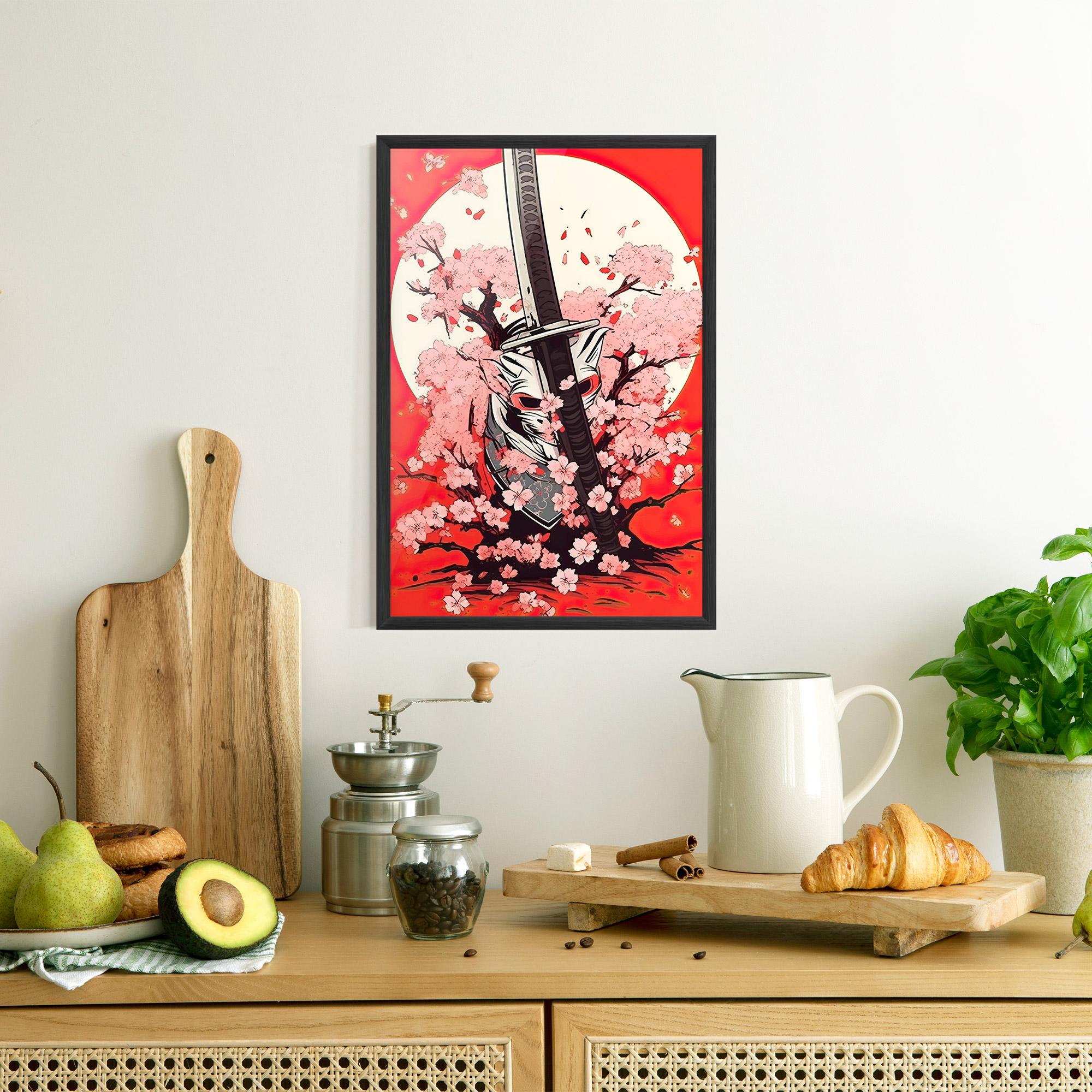 Poster Înrămat Katana Art mockup 8