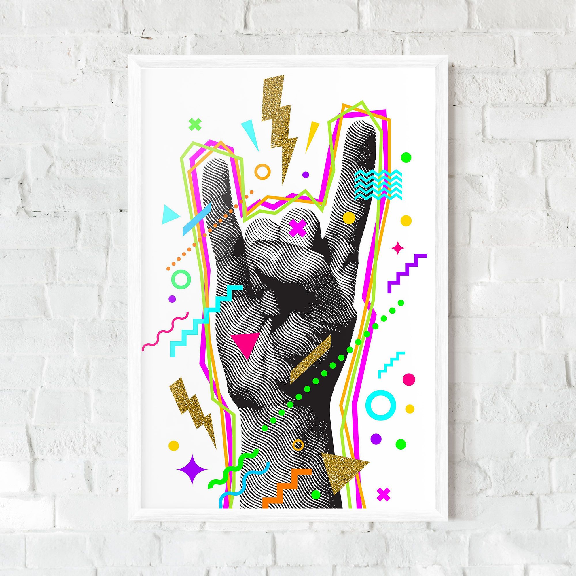 Hand Sign Art mockup 0