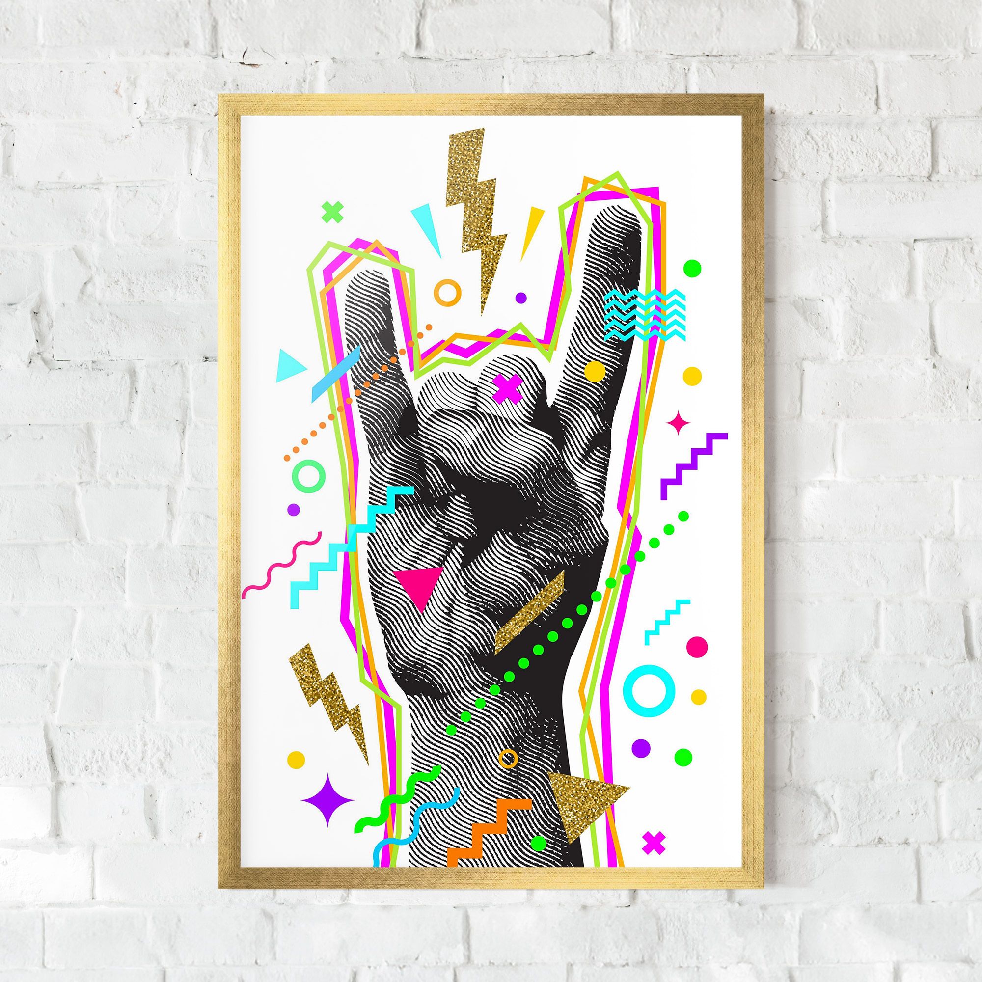 Hand Sign Art mockup 0