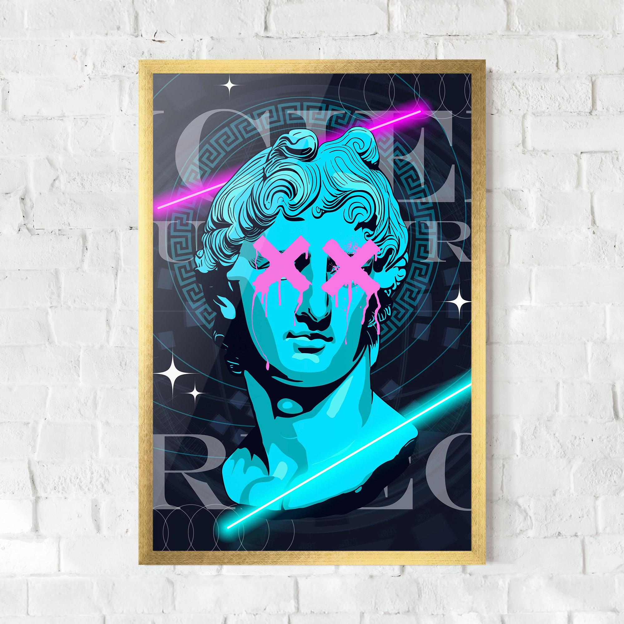 Poster Înrămat Sculptures mockup 0