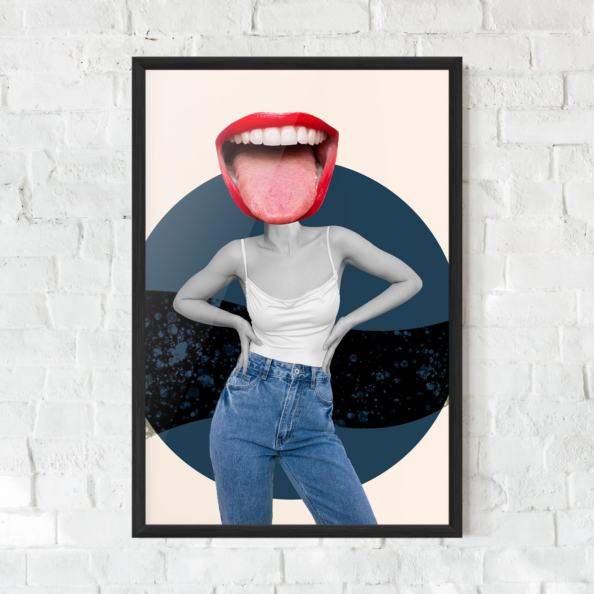 Blue Jeans Lips mockup 0