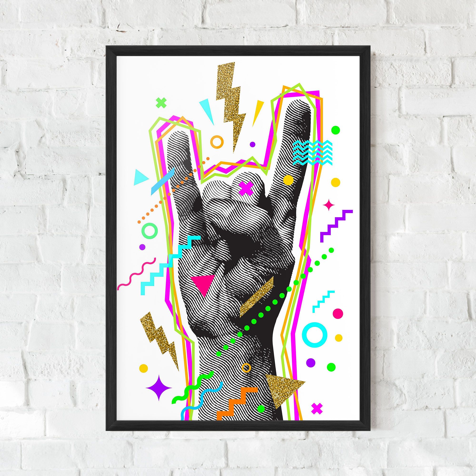 Hand Sign Art mockup 0