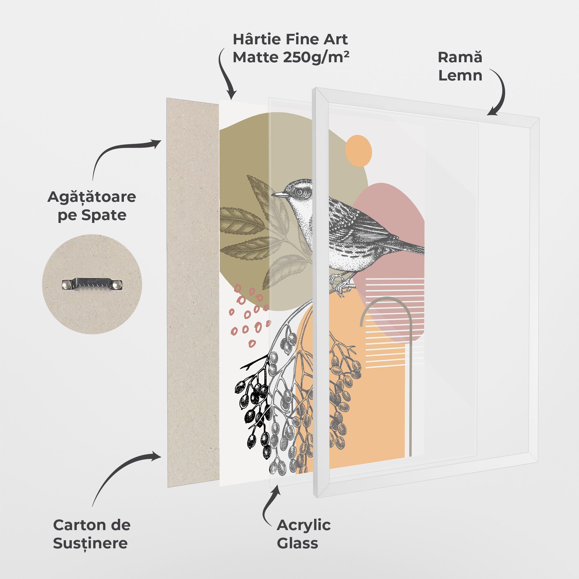 Bird Collage mockup 1