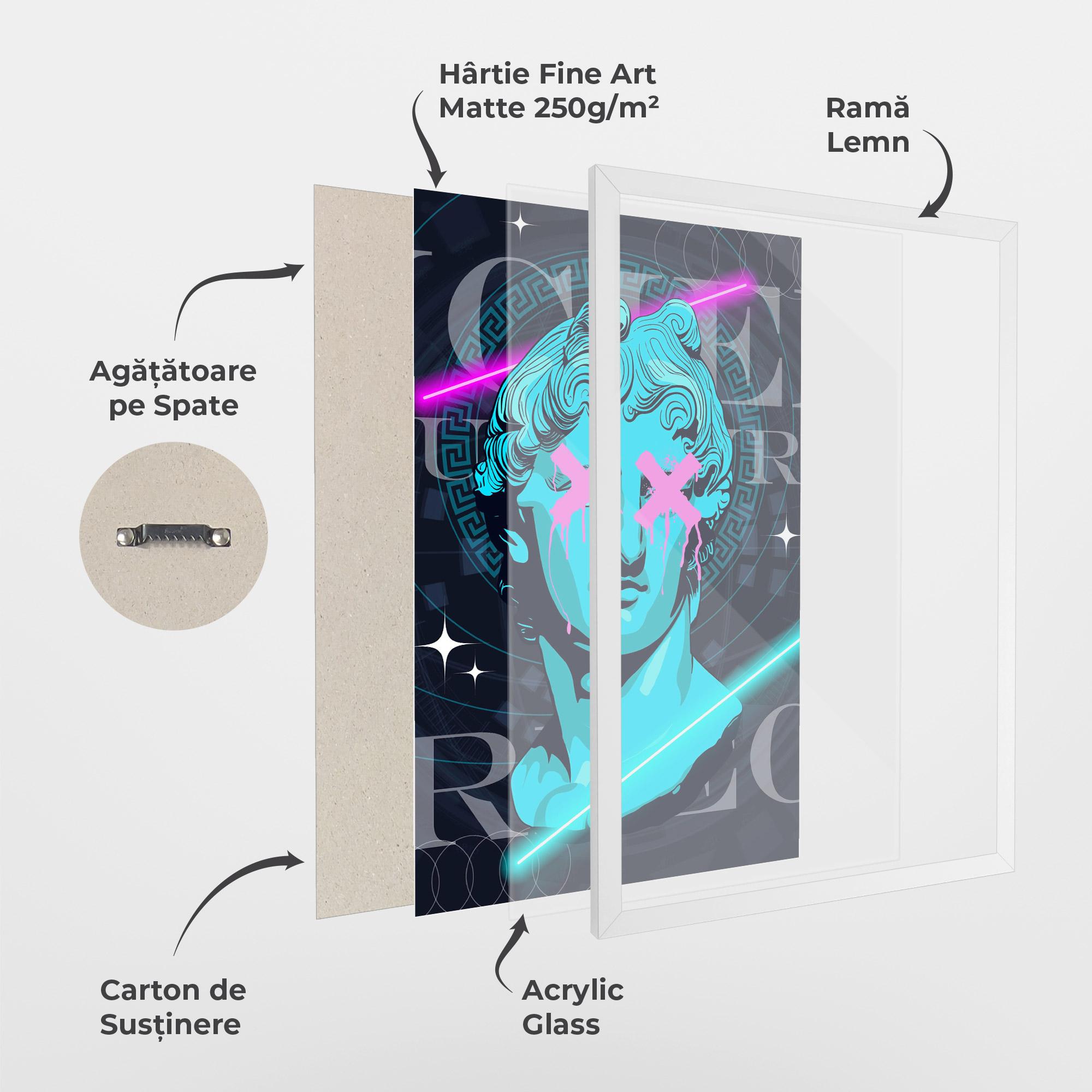 Poster Înrămat Sculptures mockup 1