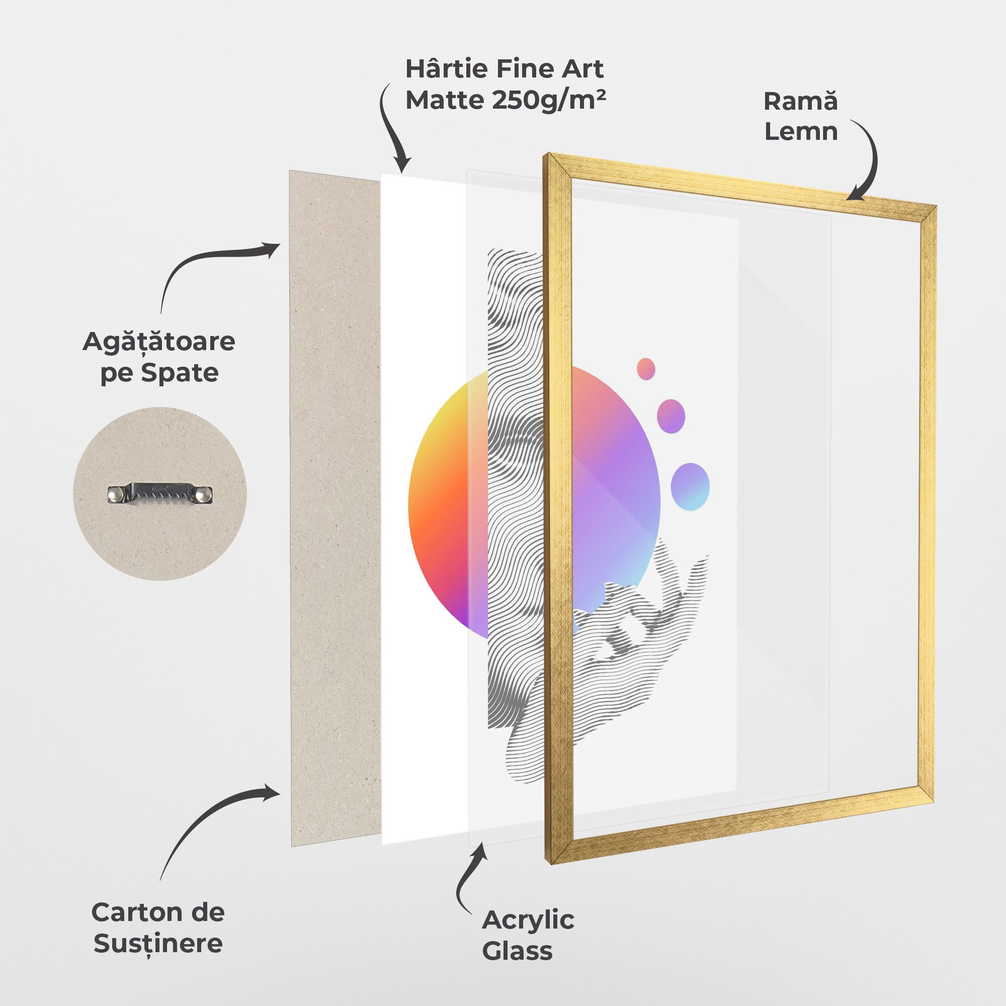 Orange Light Statue mockup 1