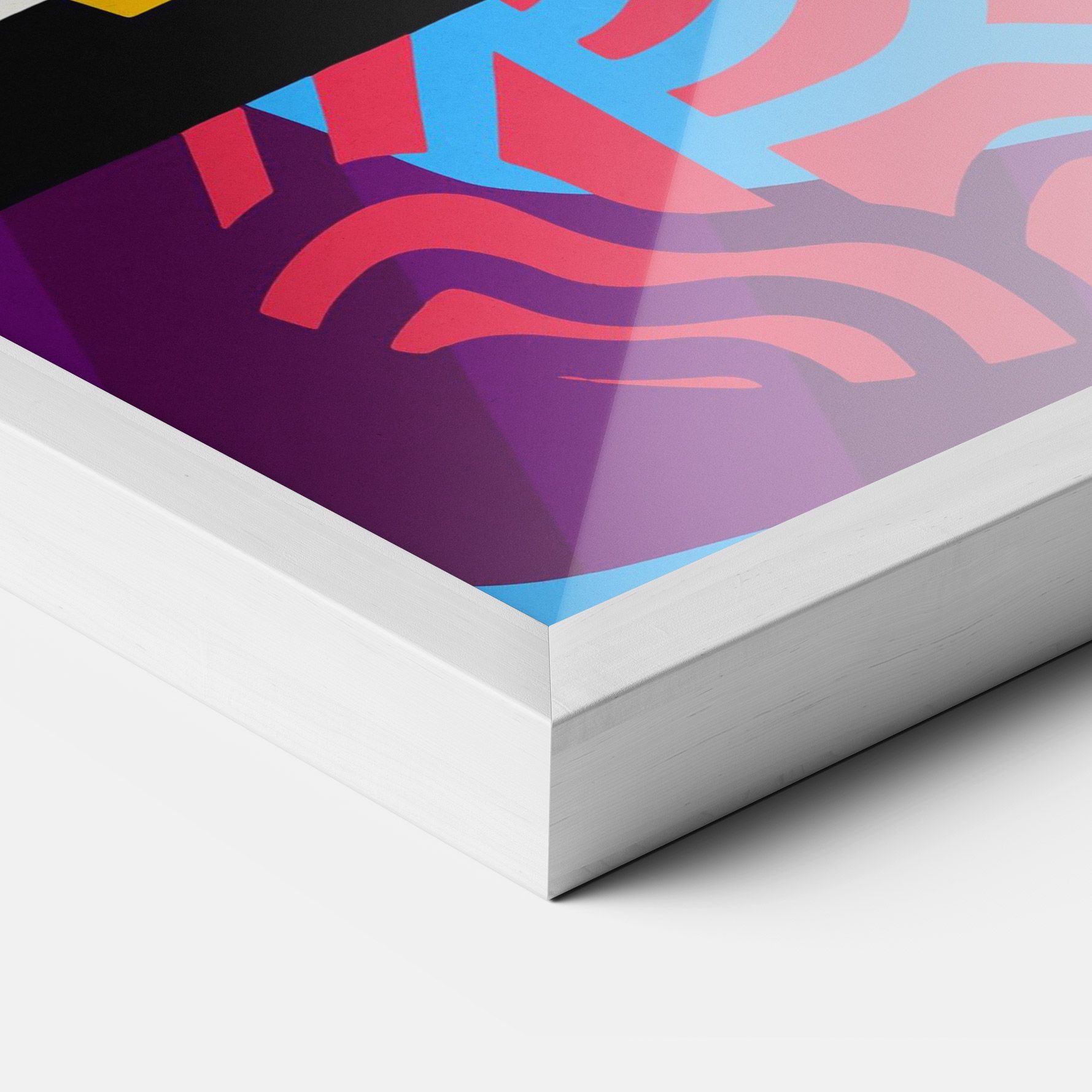 Abstract Male Face mockup 3