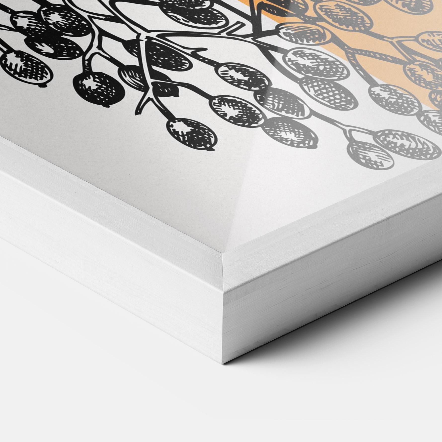 Poster Înrămat Bird Collage mockup 3