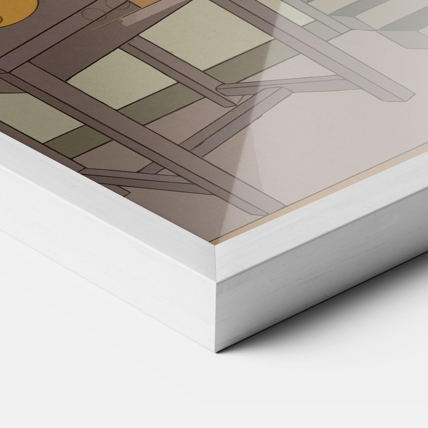 Poster Înrămat Eyes Man mockup 3