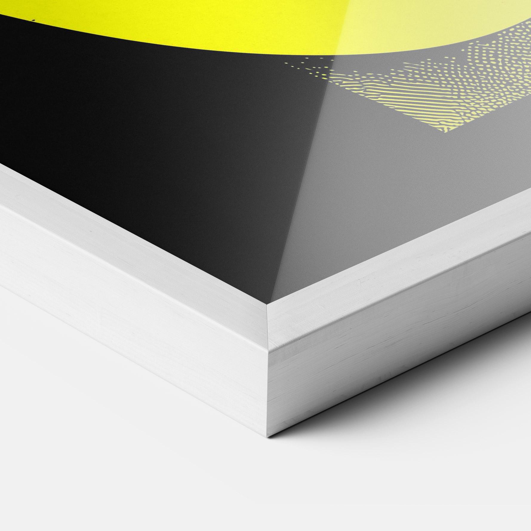 Poster Înrămat Jaguar Woman Art mockup 3