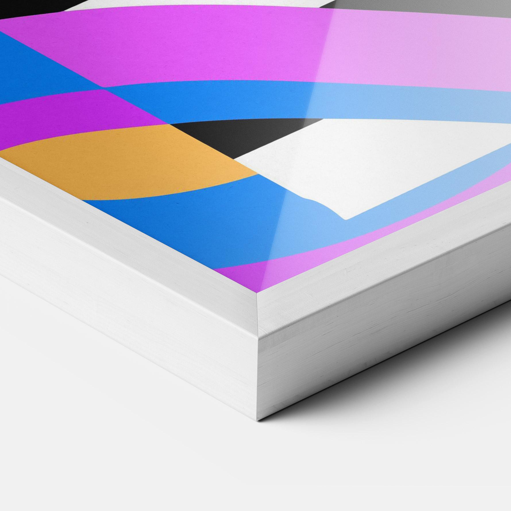 Poster Înrămat Woman Art Face mockup 3