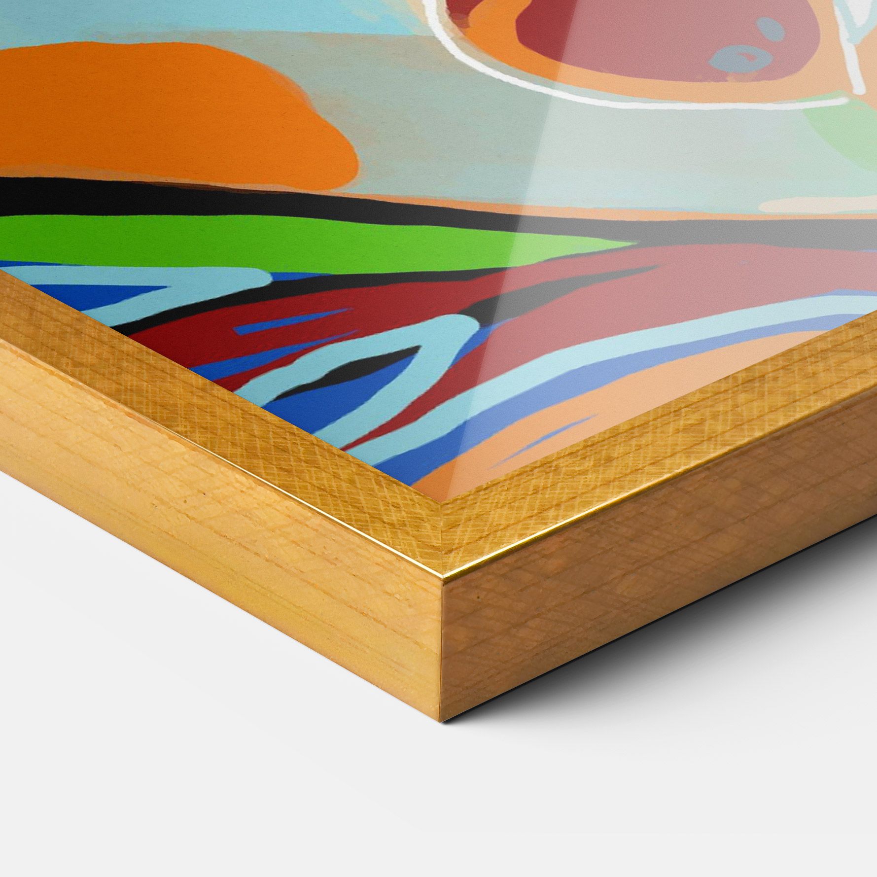 Abstract Face Art mockup 3