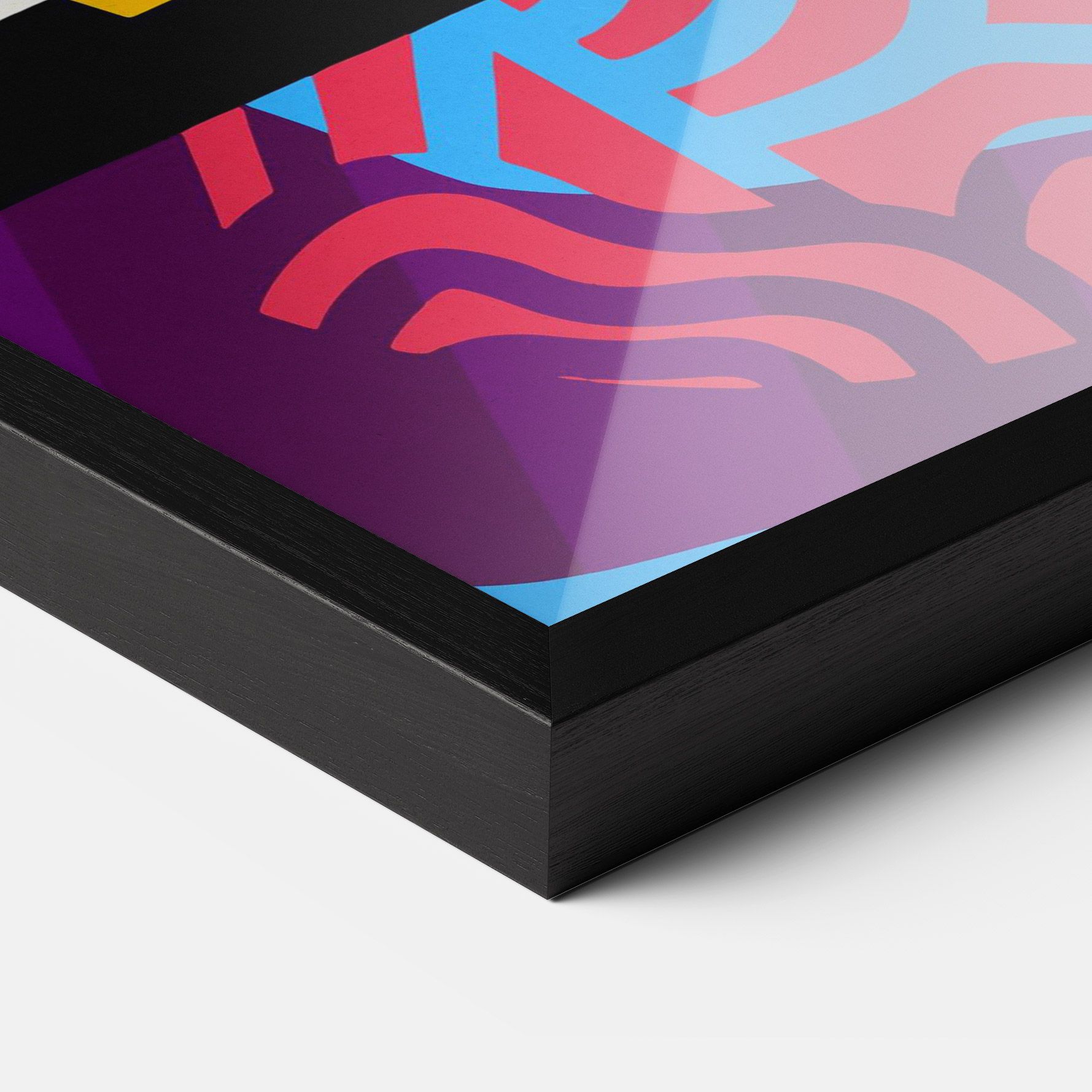 Abstract Male Face mockup 3