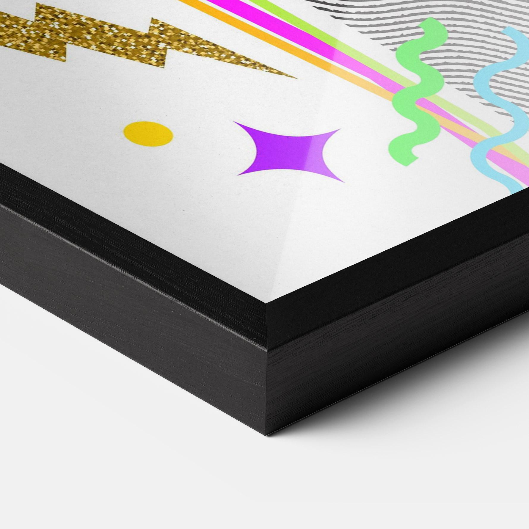 Poster Înrămat Hand Sign Art mockup 3