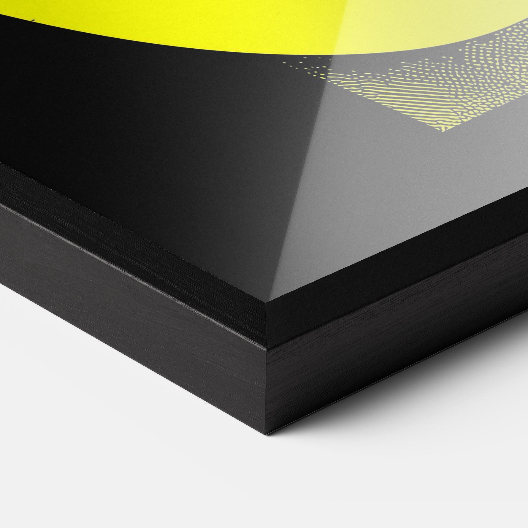 Poster Înrămat Jaguar Woman Art mockup 3