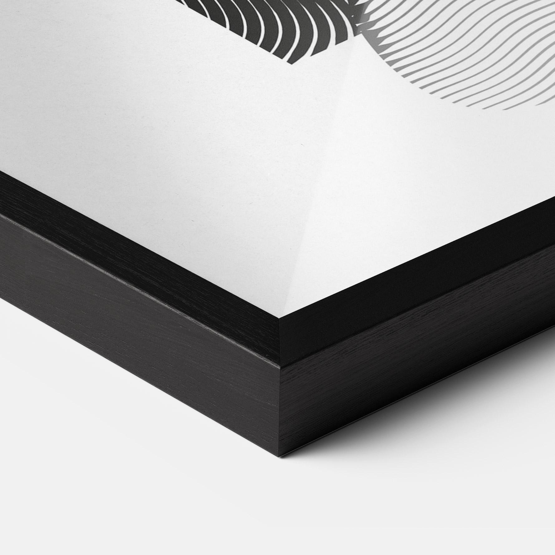 Poster Înrămat Orange Light Statue mockup 3