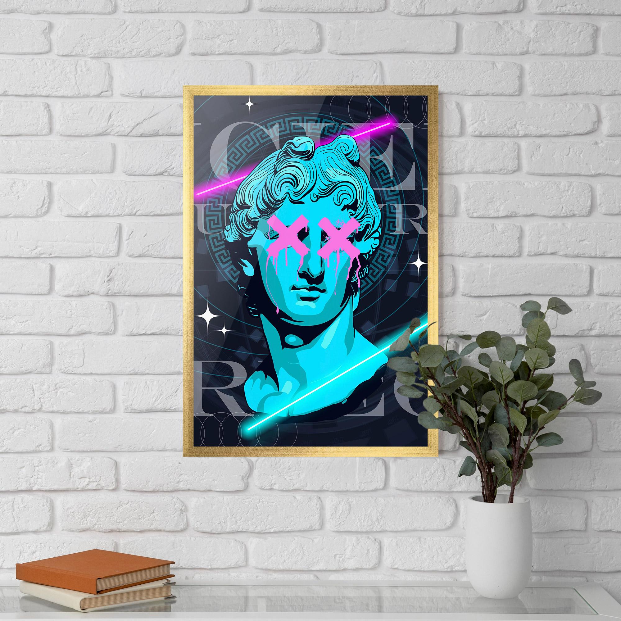 Poster Înrămat Sculptures mockup 5
