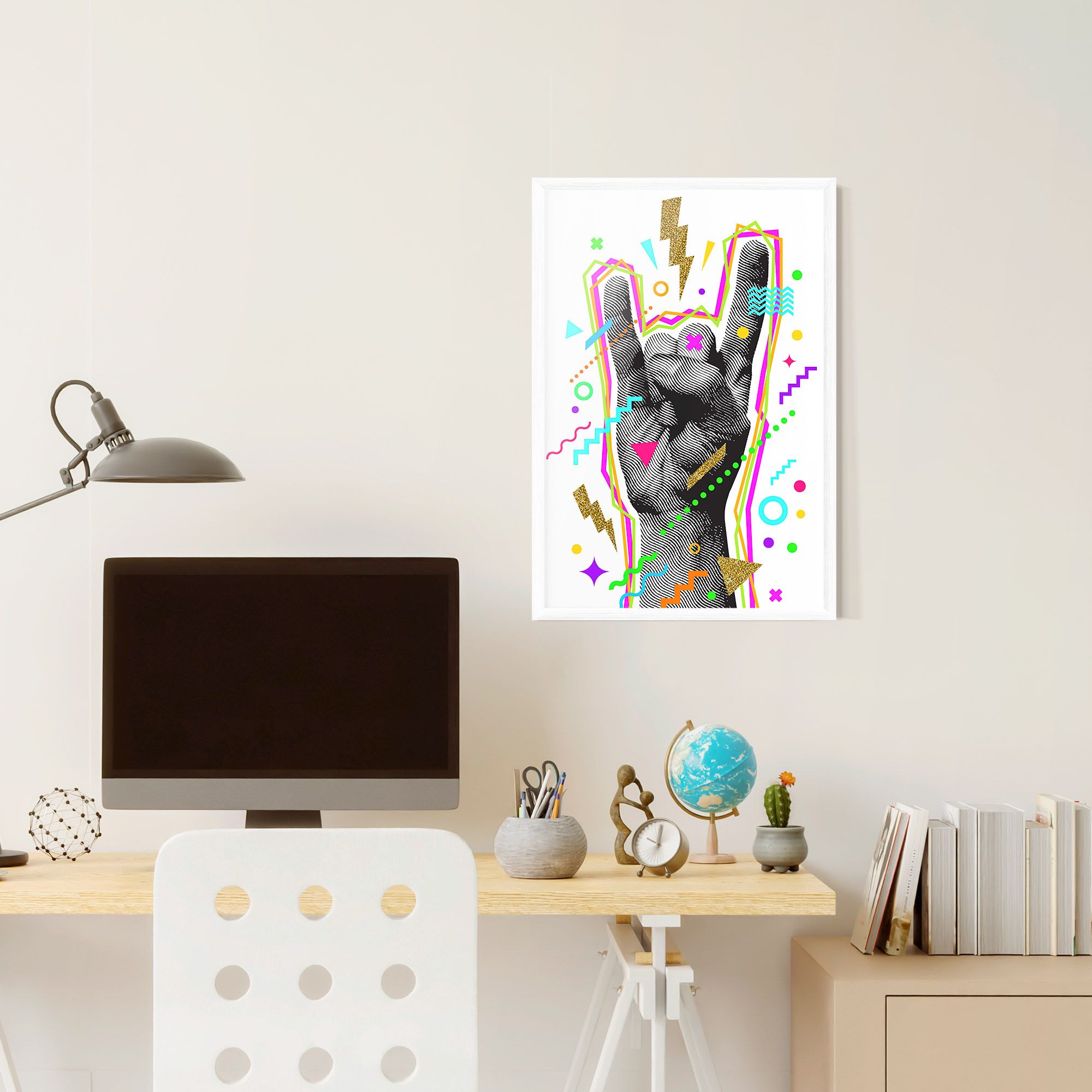 Hand Sign Art mockup 6