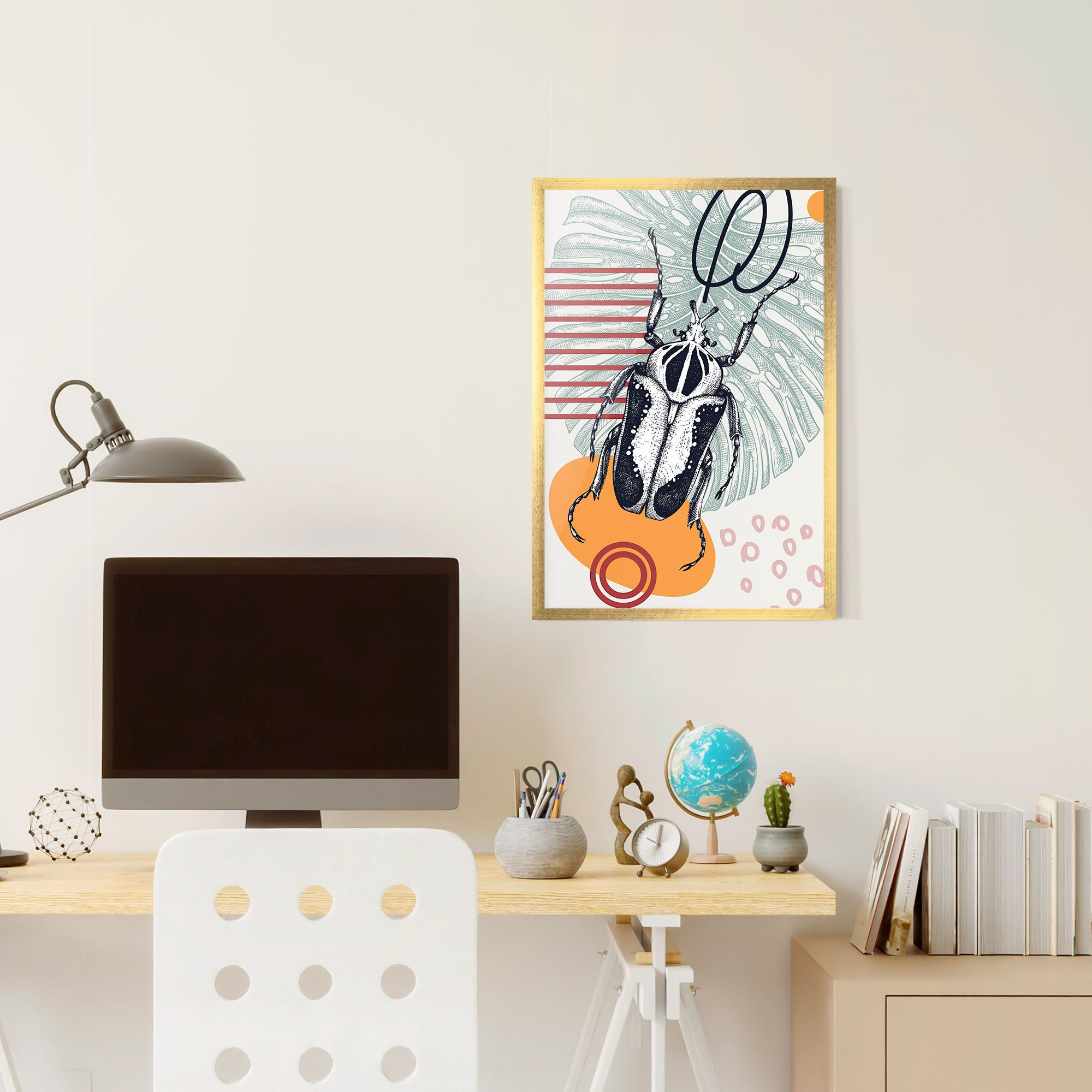 Insects Art Collage mockup 6