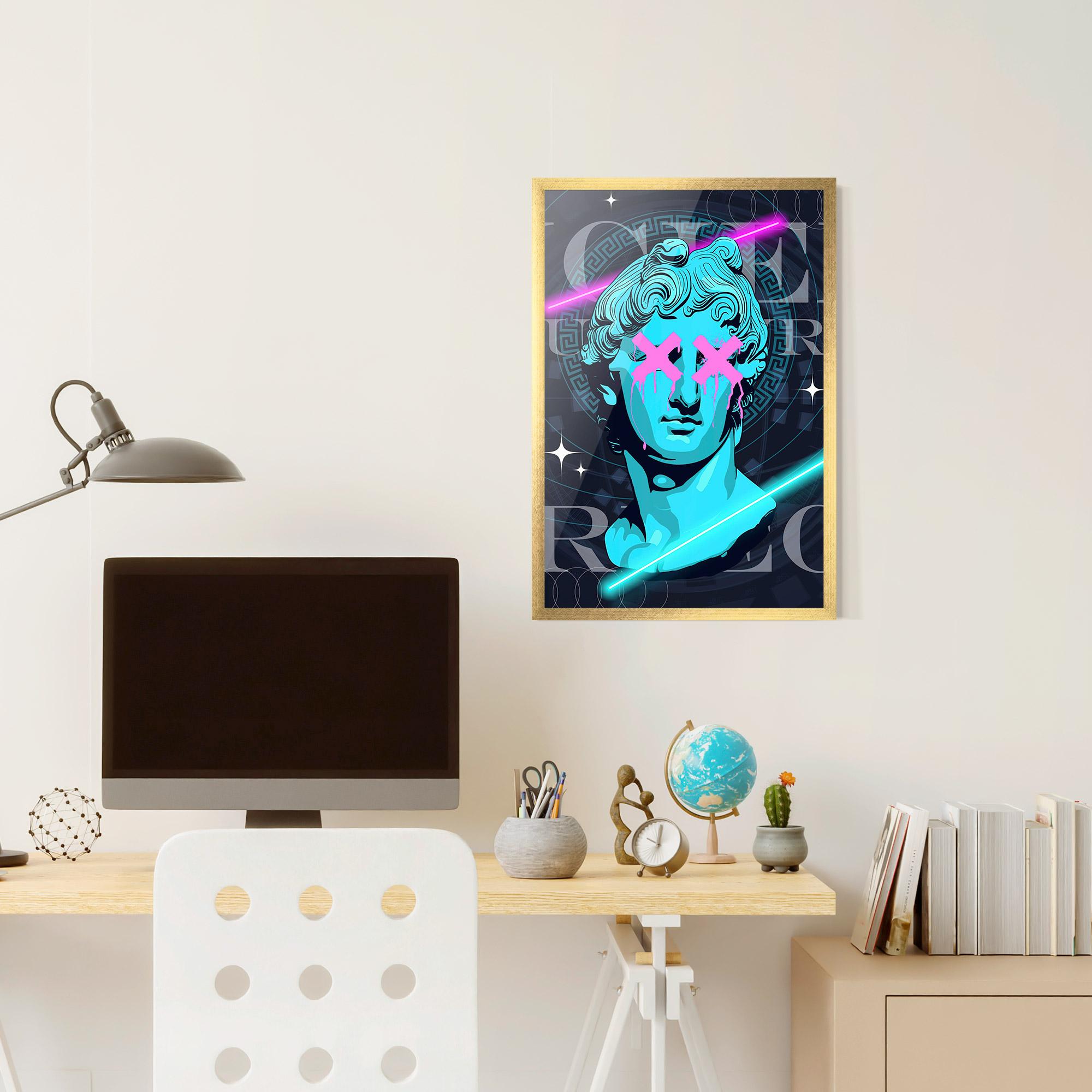 Poster Înrămat Sculptures mockup 6