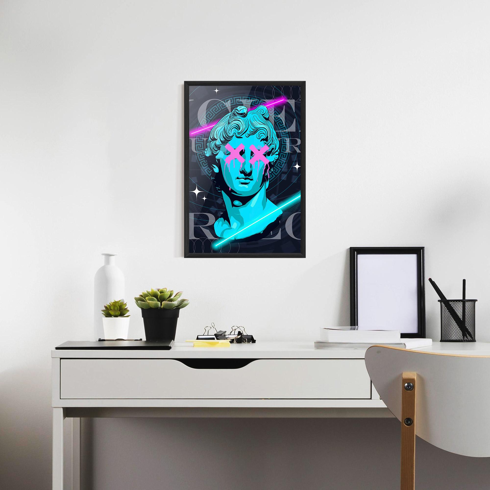 Poster Înrămat Sculptures mockup 7