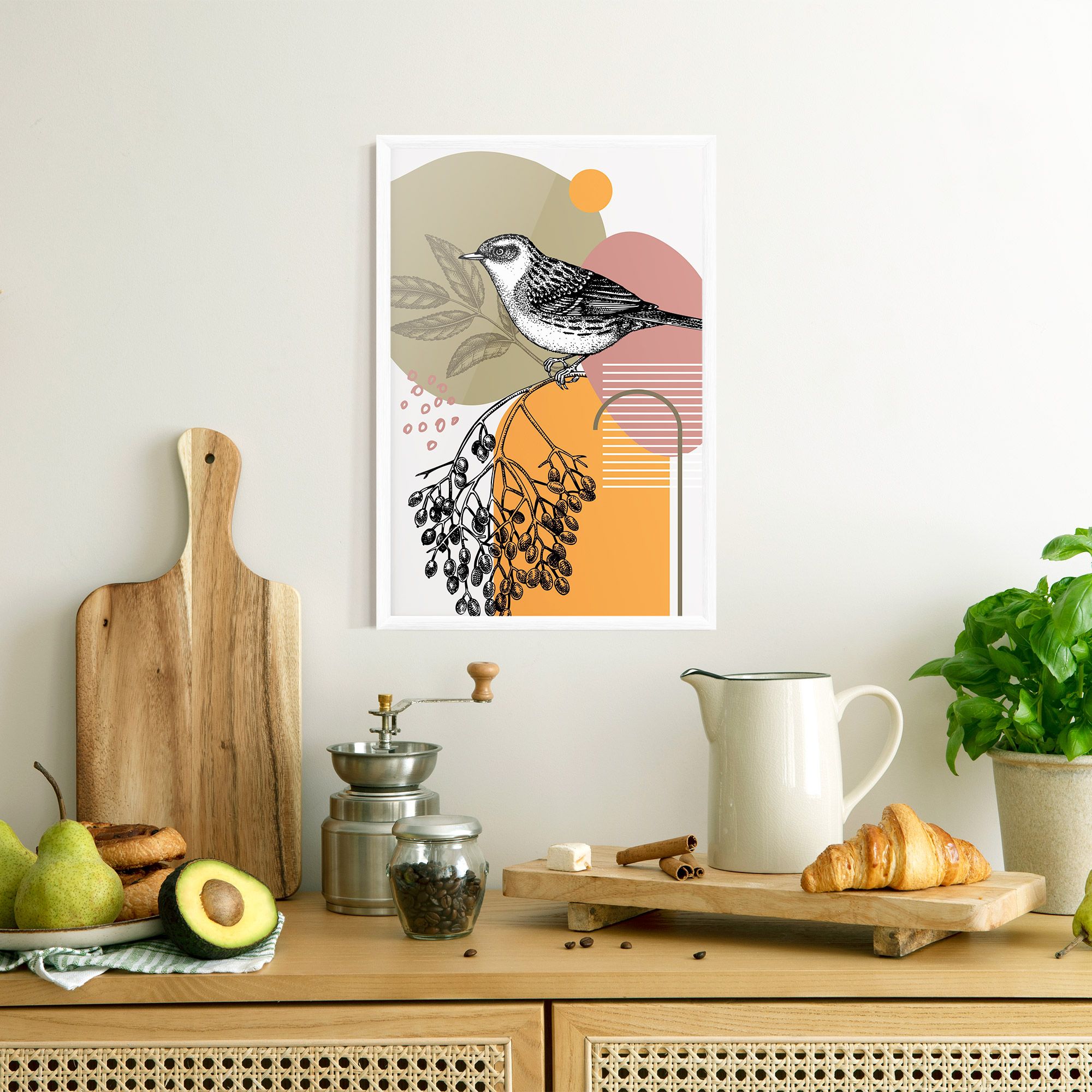 Bird Collage mockup 8