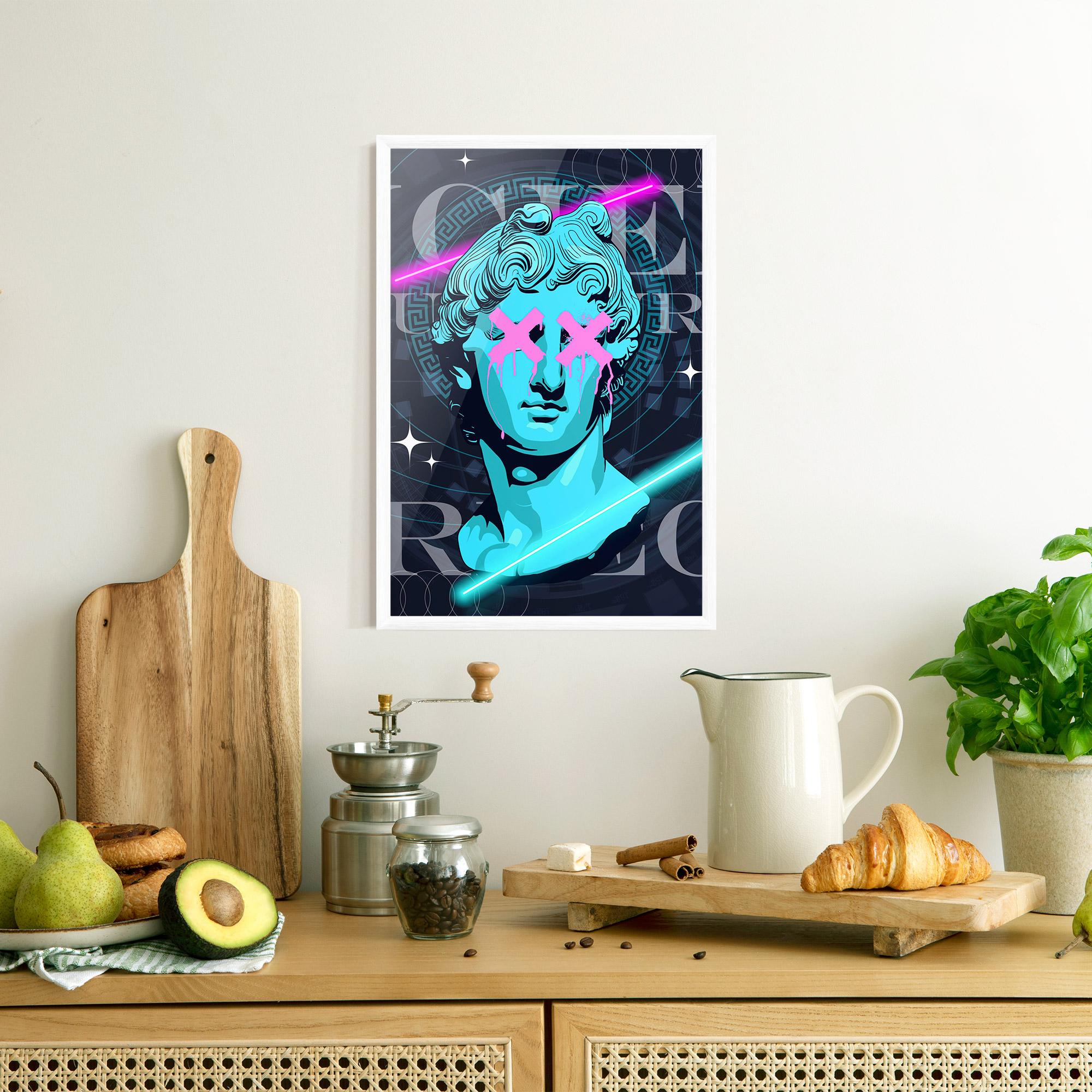 Poster Înrămat Sculptures mockup 8