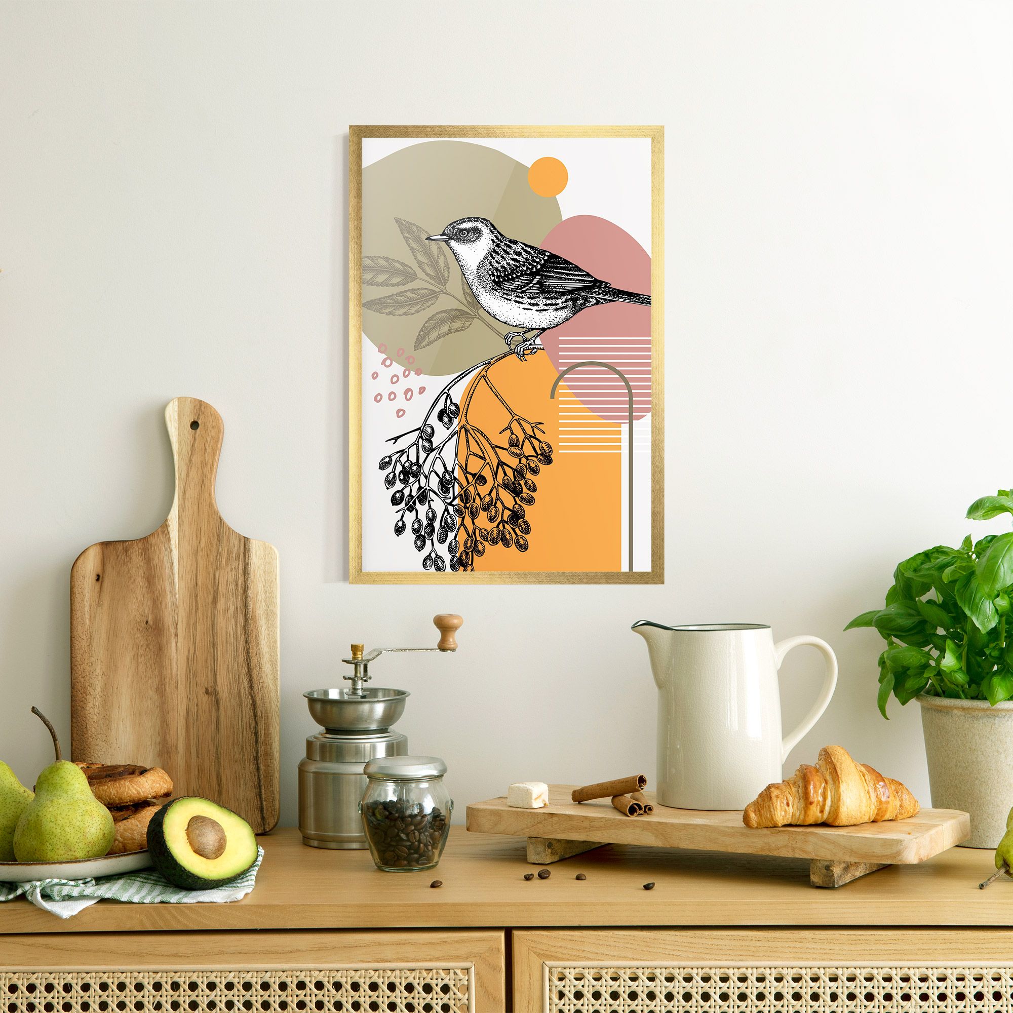Bird Collage mockup 8