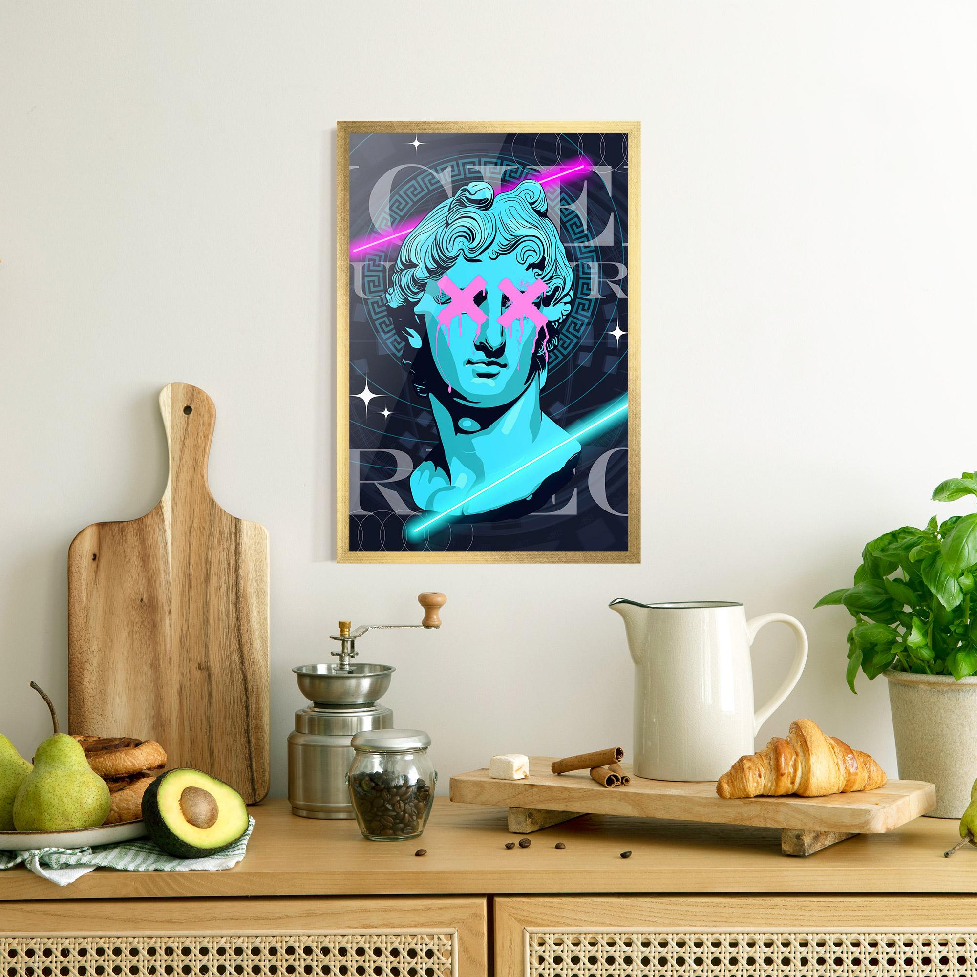 Poster Înrămat Sculptures mockup 8