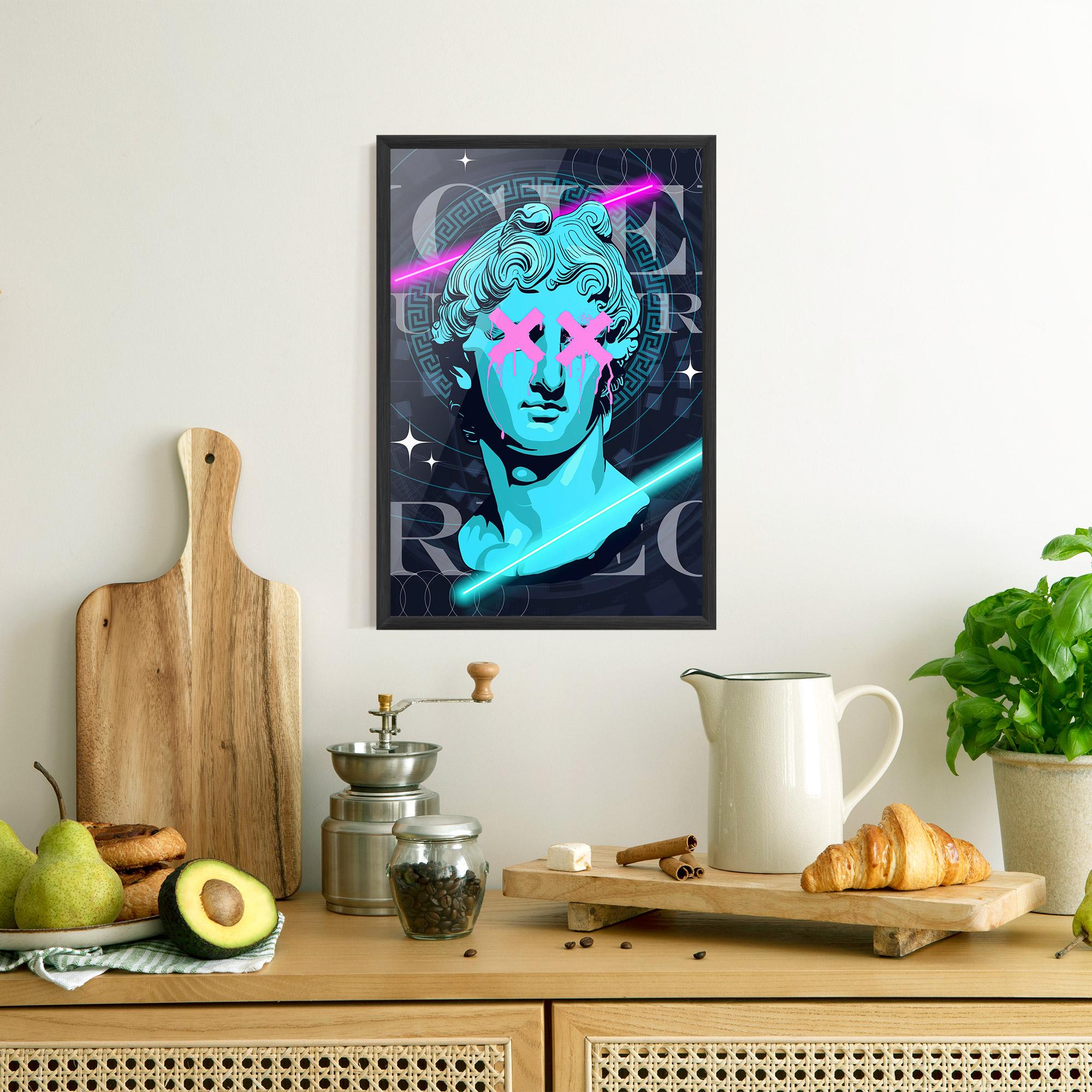 Poster Înrămat Sculptures mockup 8