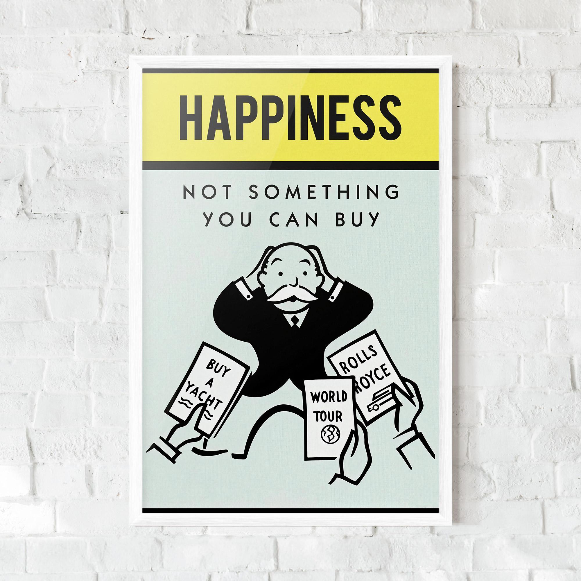 Poster Înrămat Happines mockup 0